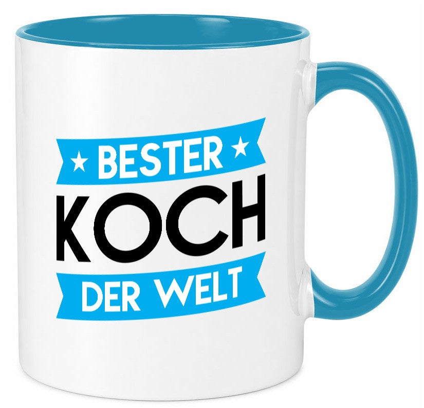 Bester Koch | Chefkoch lustiger Spruch Geschenk Arbeit Kollegen Büro Tasse