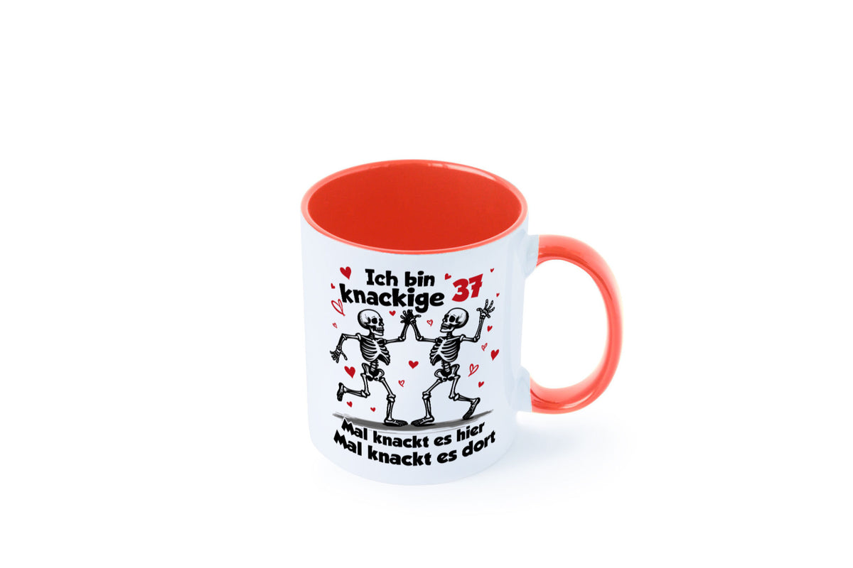 37. Geburtstag | Knackige 37 Ich bin alt v2 Humor Geschenkidee Tasse