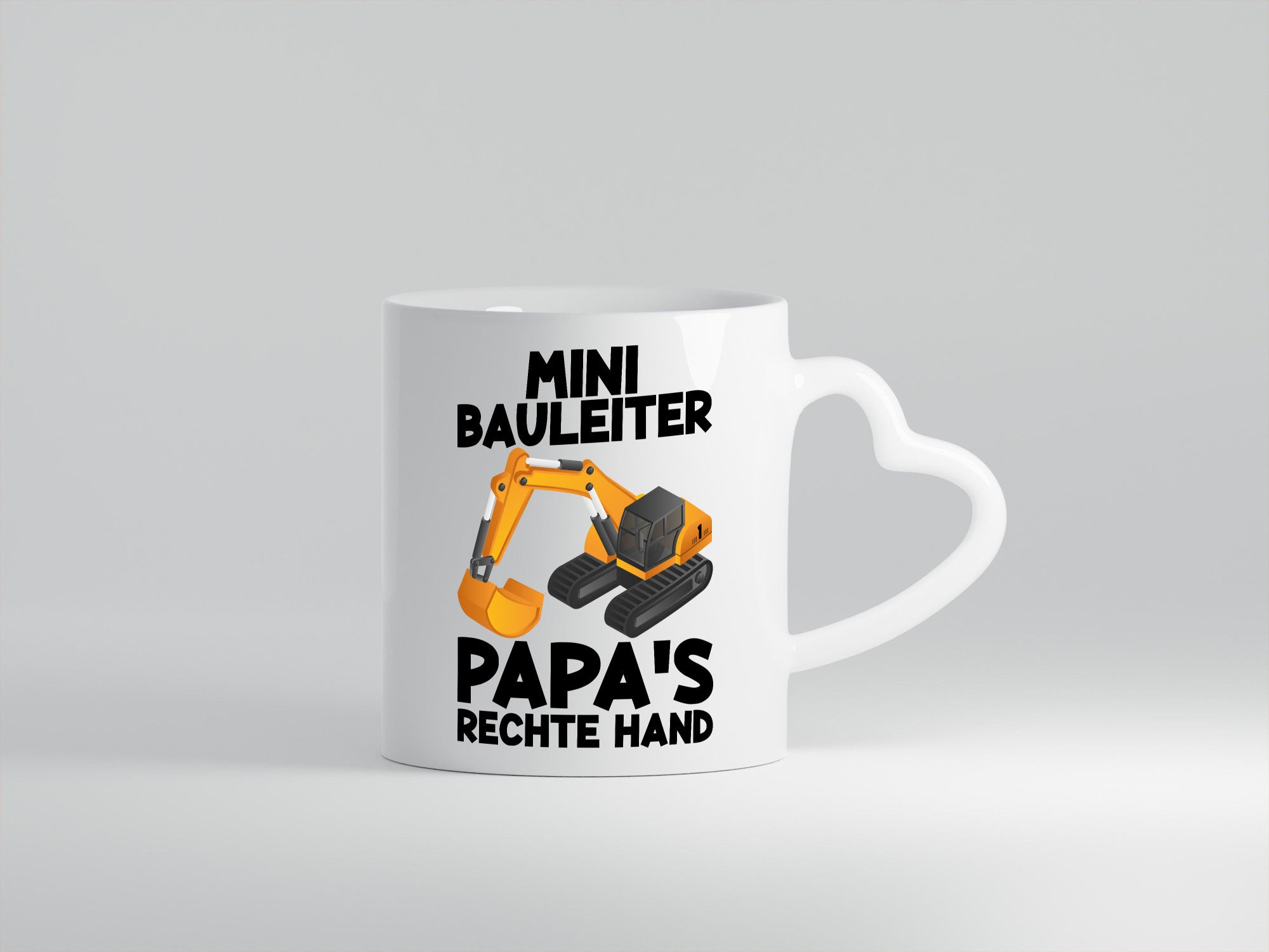 Mini Bauleiter | Kind Sohn Bagger Baustelle Junge Geschenkidee Familie Humor