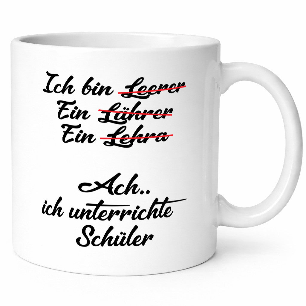 Ich bin Lehrerin | unterrichte Schüler Schule lustig Humor Geschenkidee