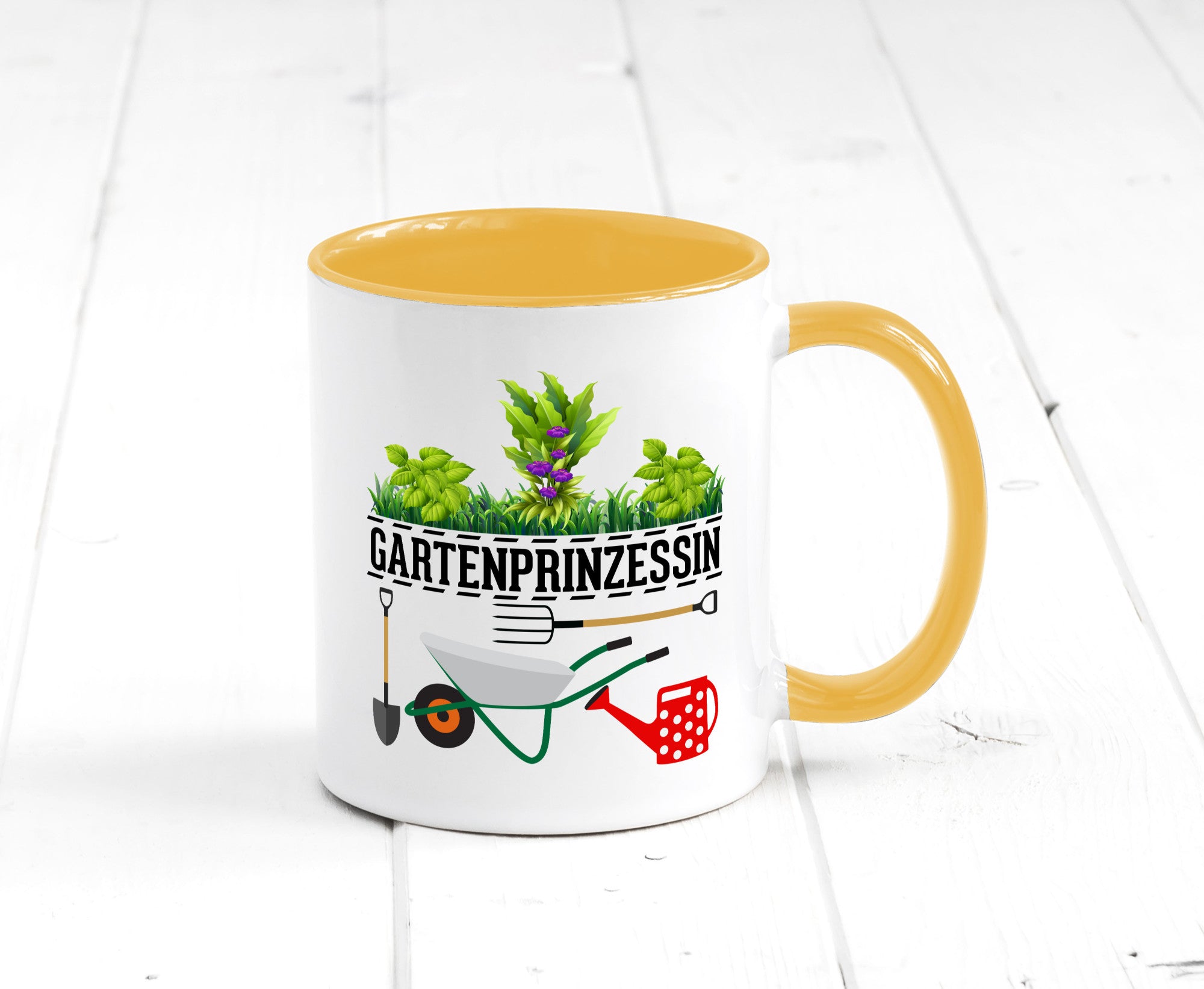 Gartenprinzessin | Gärtnerin Gartenliebhaber Geschenk Humor Geschenkidee