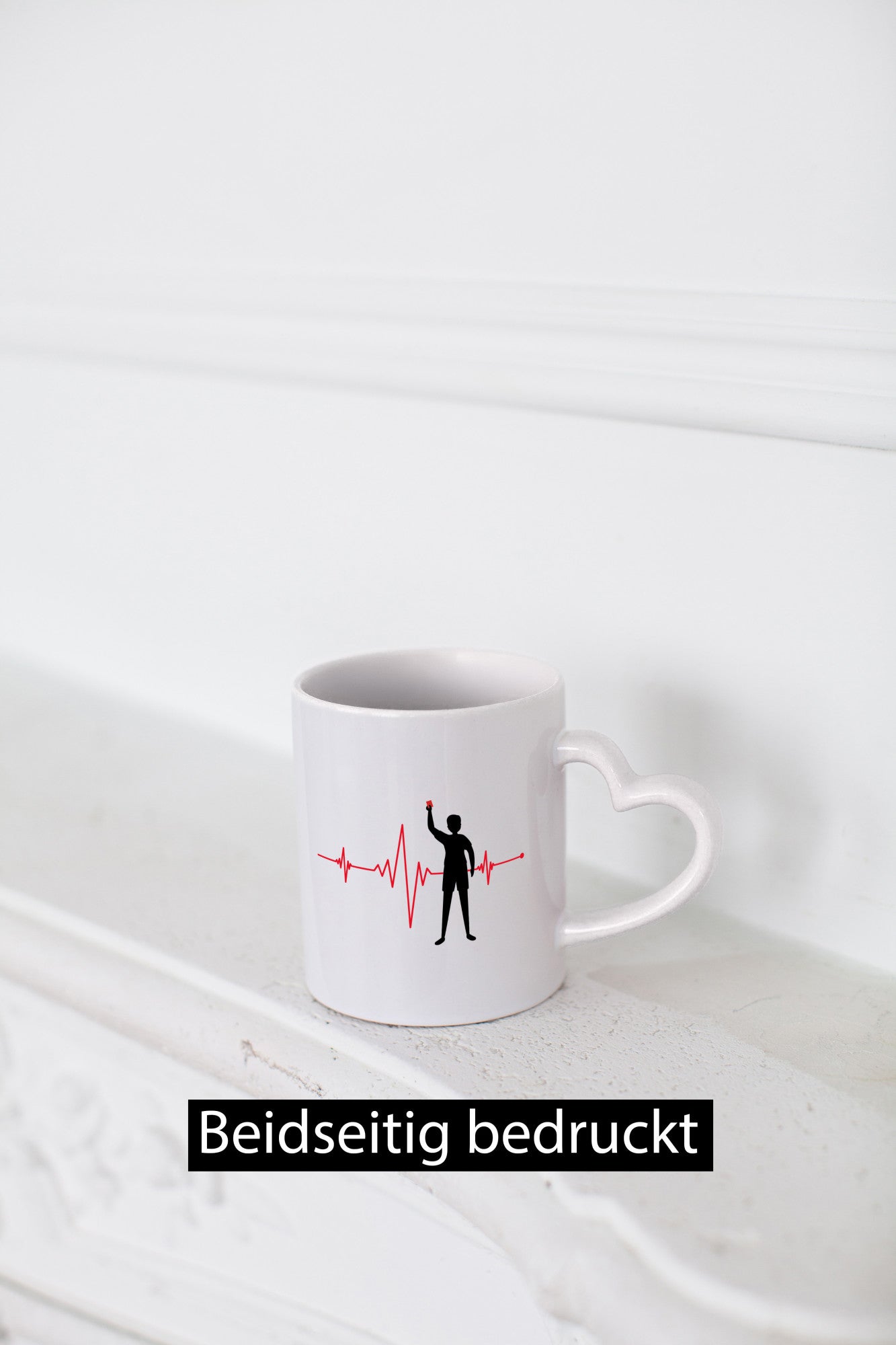 Schiedsrichter Herzschlag | Fußball Team Verein Humor Geschenkidee Tasse