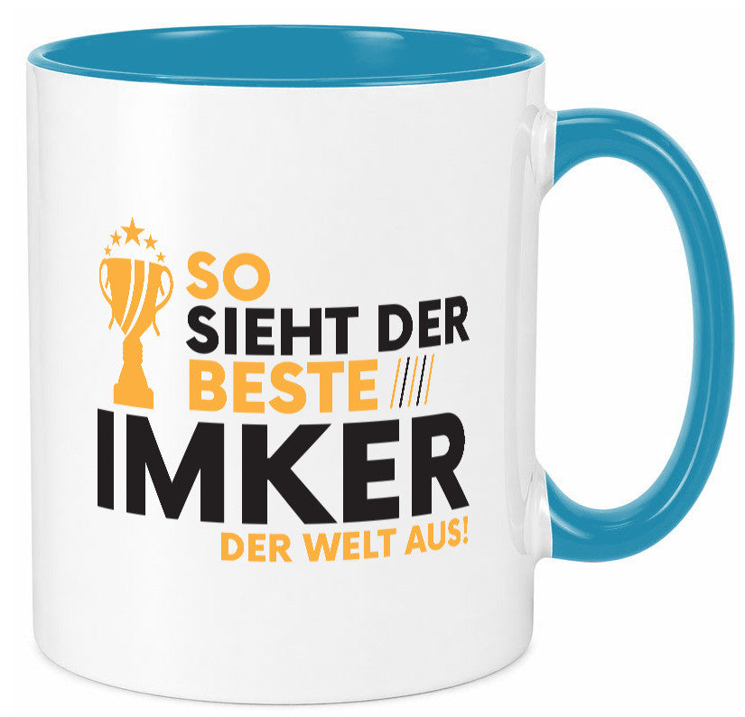 Der Weltbeste Imker | Imkerei lustiger Spruch Geschenk Humor Geschenkidee Tasse