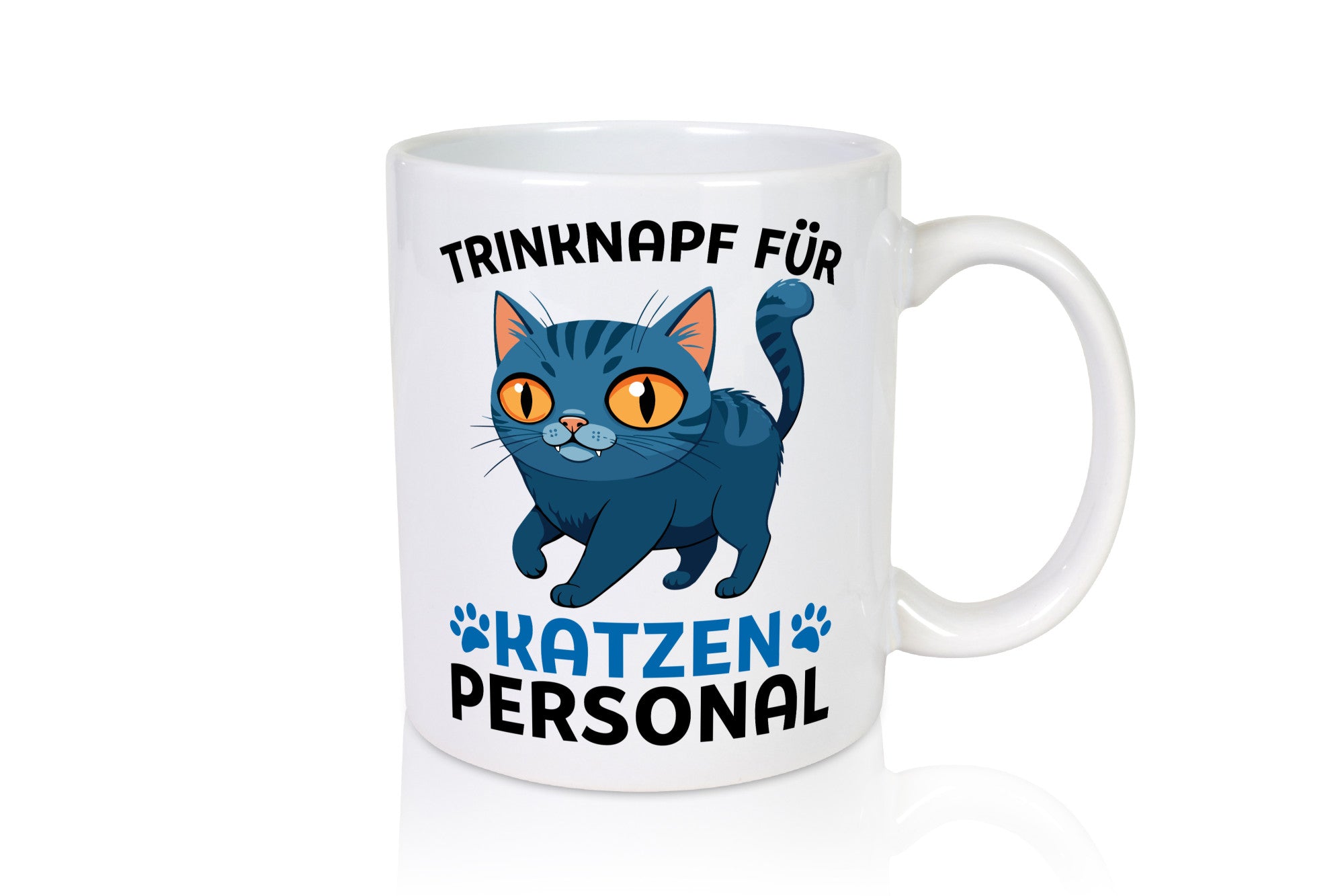 Katzen Personal | Katzenbesitzer Tasse Katze Humor vl2 Tierliebhaber