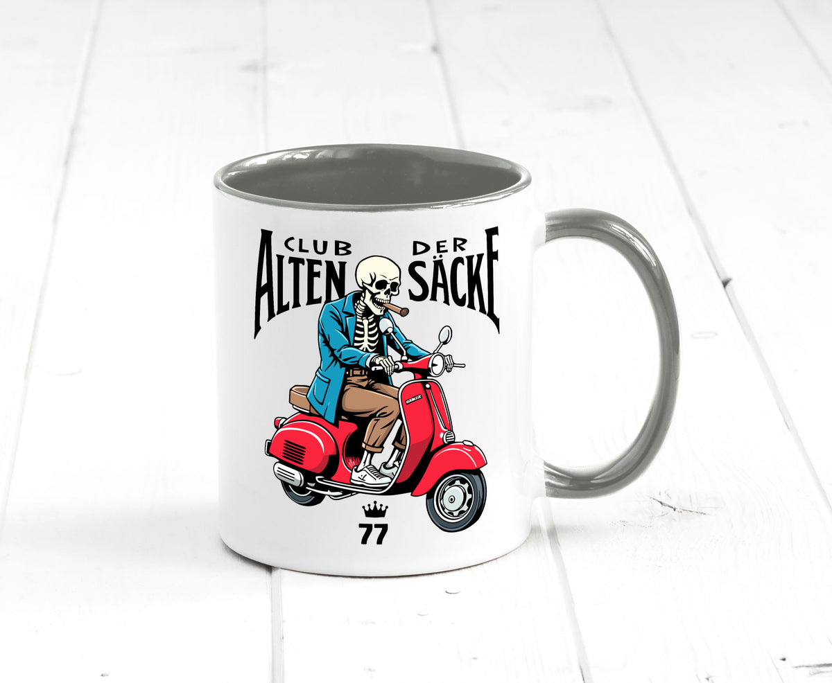 77. Geburtstag | 77 Jahre Club der alten Säcke v2 lustiger Spruch Geschenk Tasse