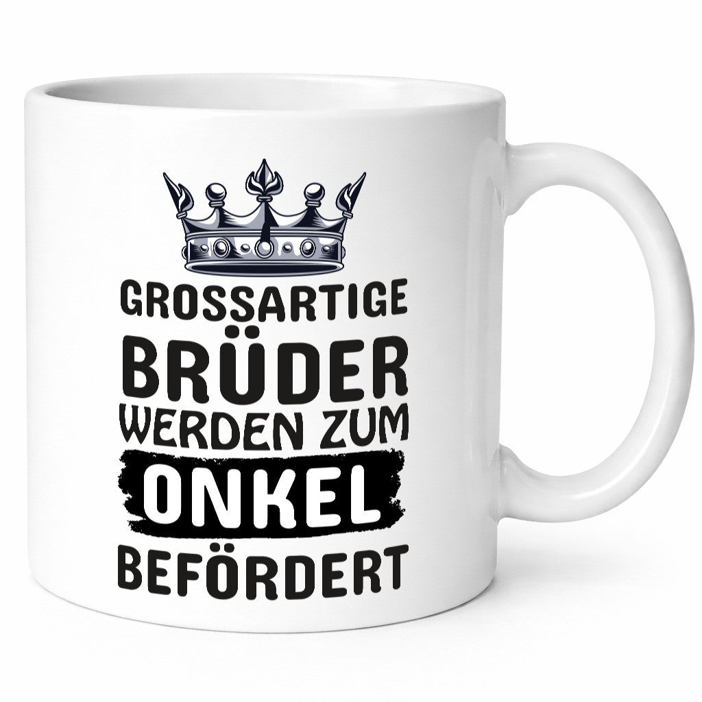 Beförderung zu Onkel | Schwangerschaft Bruder Geschenk Humor Geschenkidee