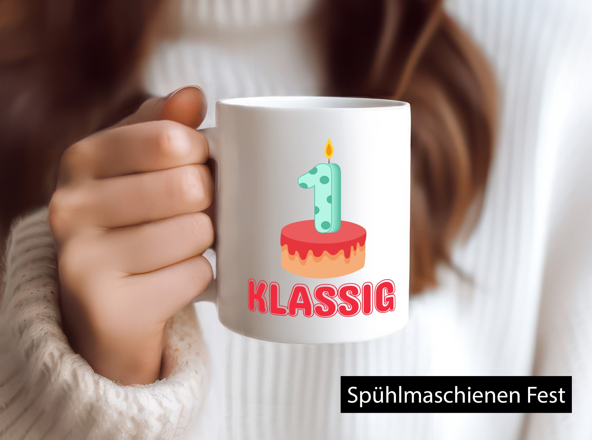 Erstklassig Tasse | Einschulung Erste Klasse Kuchen Geschenk Humor Geschenkidee