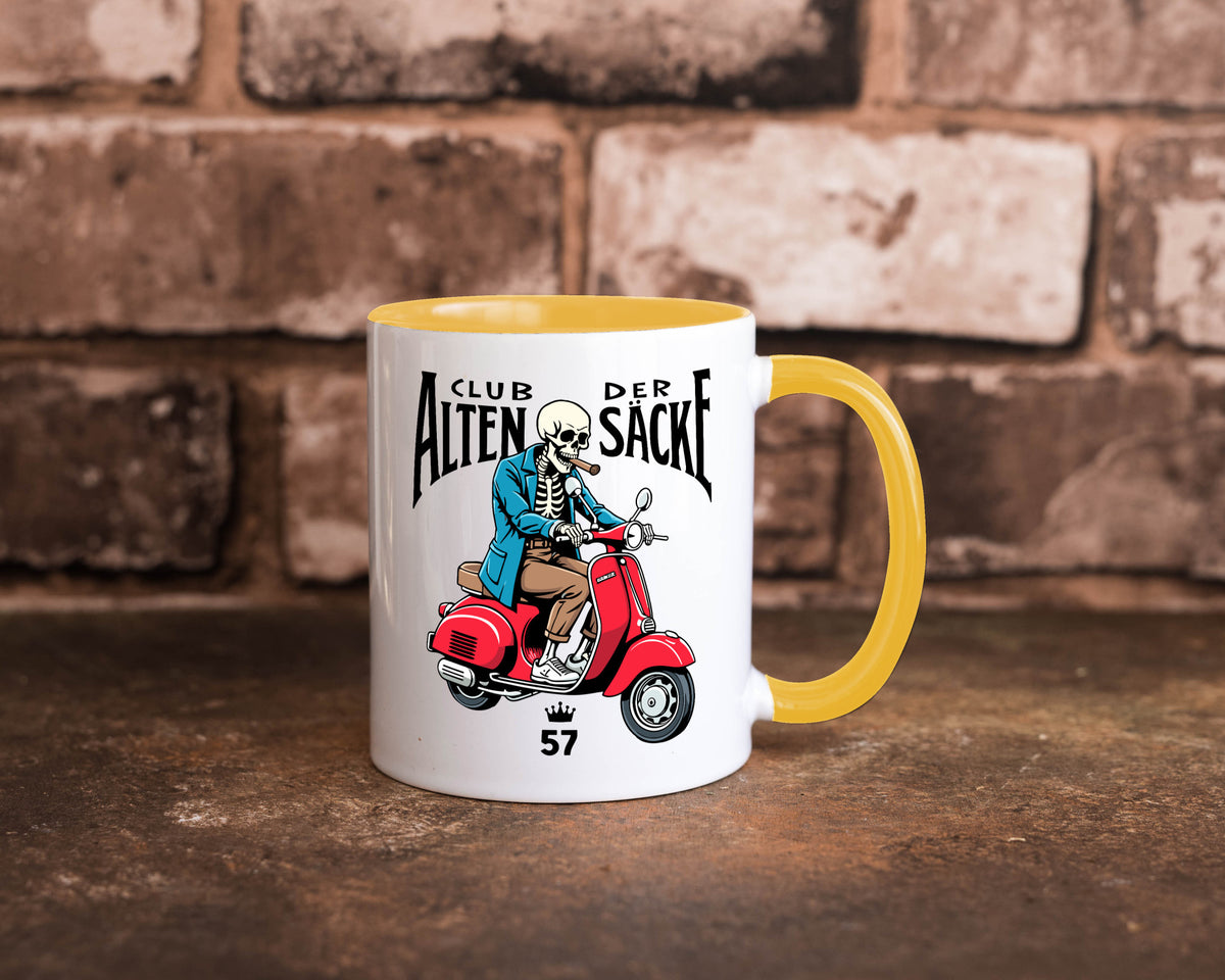 57. Geburtstag | 57 Jahre Club der alten Säcke v2 Geschenk Geschenkidee Tasse