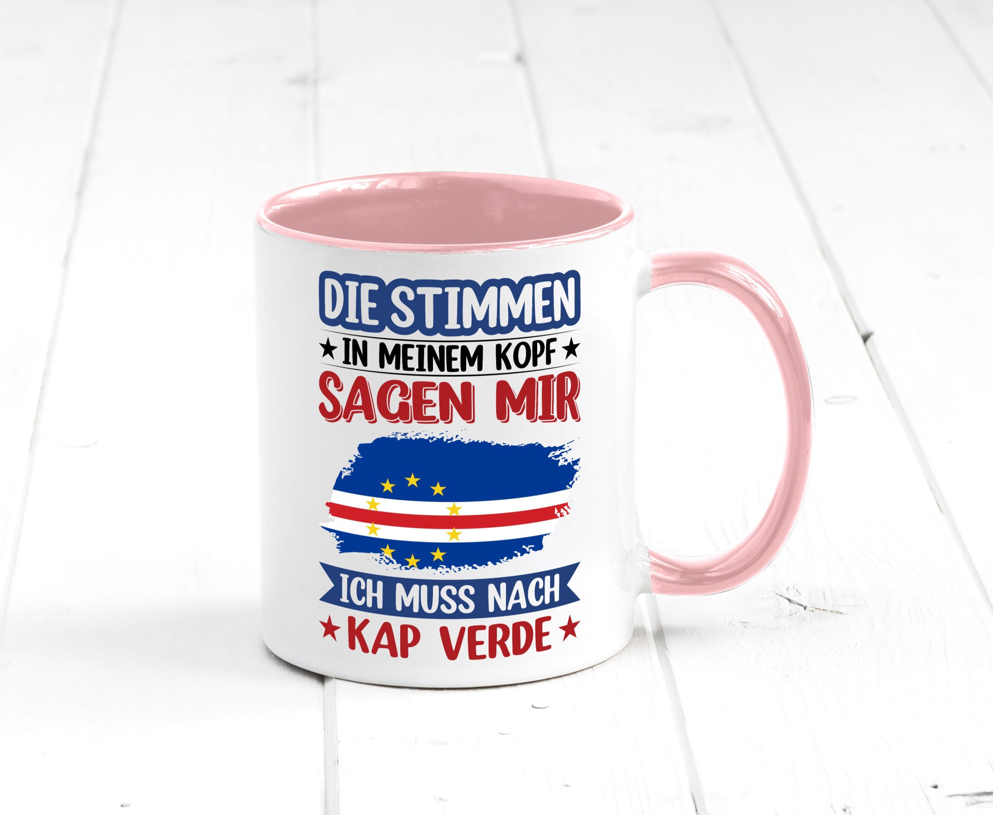 Kap Verde | Urlaub Stimmen in meinem Kopf Traumland lustig Humor Geschenkidee