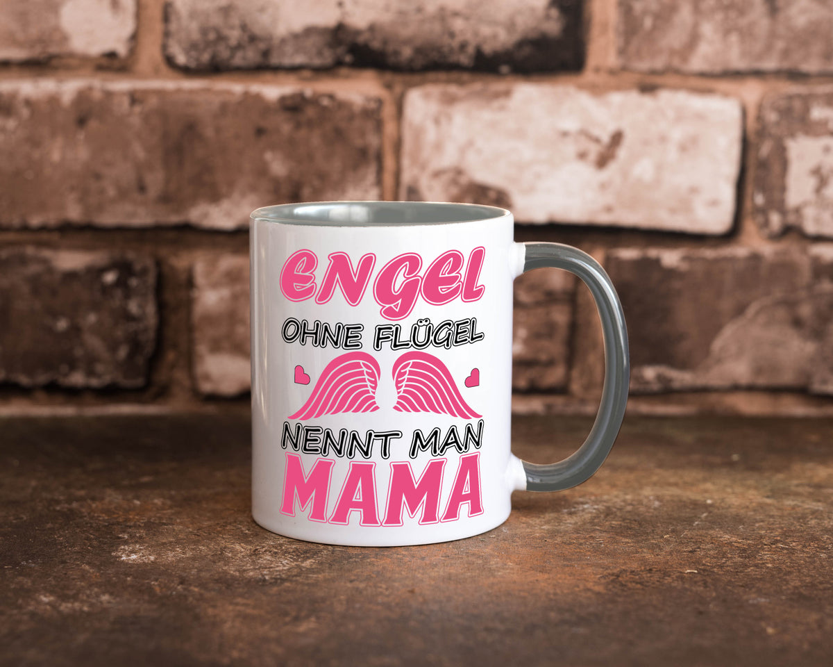 Mama Engel Humor Familie Geschenkidee Tasse