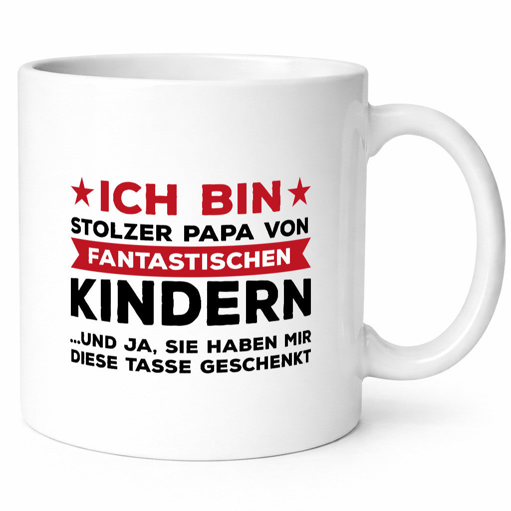 Stolzer Papa | Vater Tasse fantastische Tochter Geschenk Familie Geschenkidee
