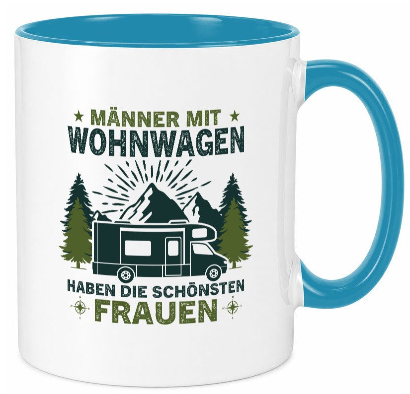 Männer mit Wohnwagen | Schönste Frauen Camping Humor Geschenkidee Tasse