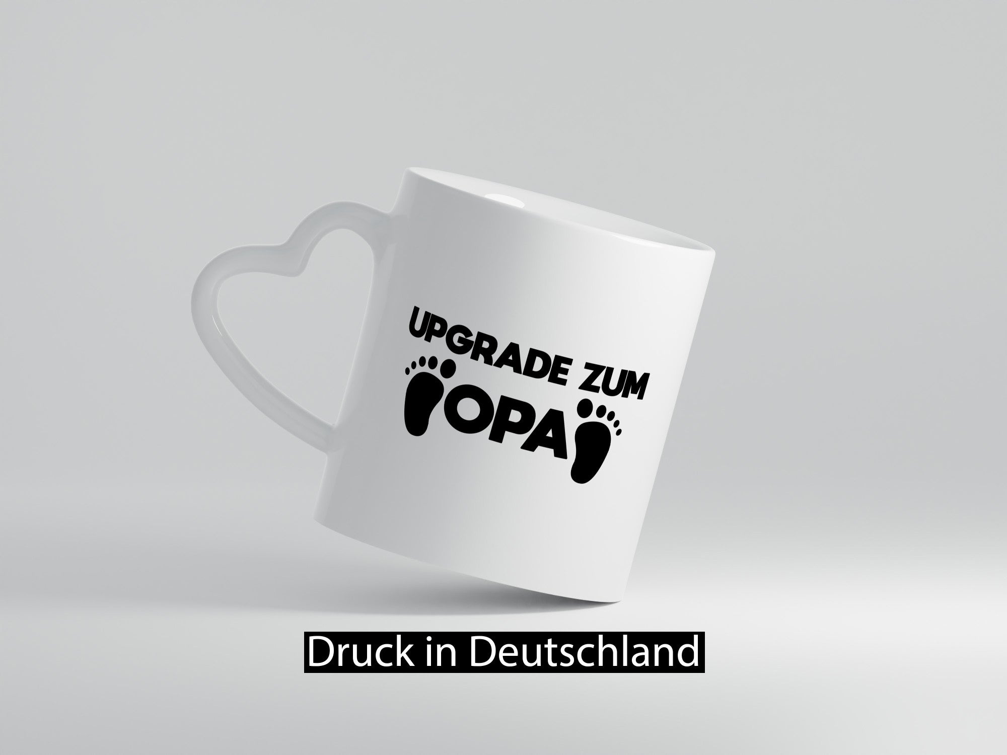 Upgrade zum Opa | Füße Geschenkidee Familie Humor Tasse