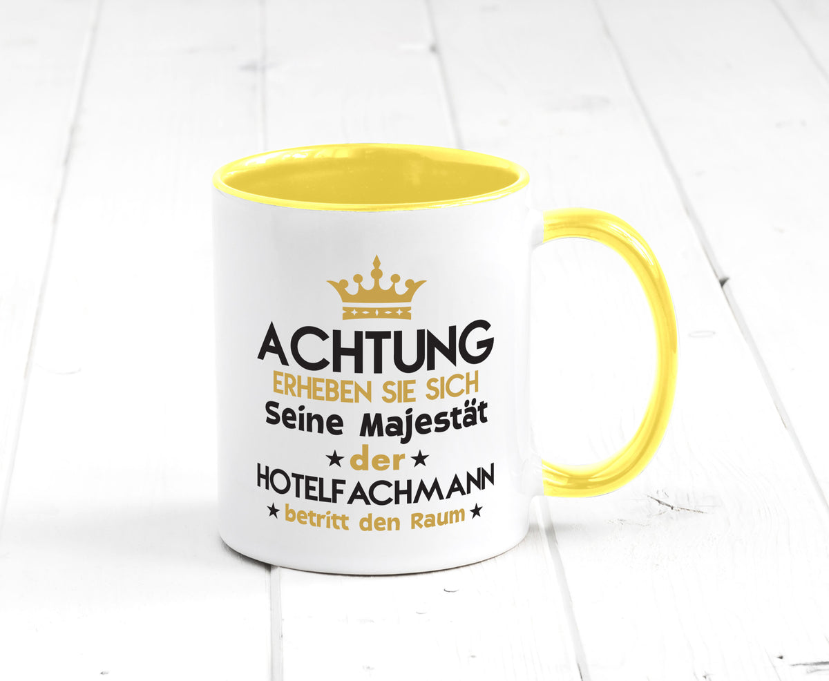 Seine Majestät Hotelfachmann |Hotel Humor Geschenkidee Tasse
