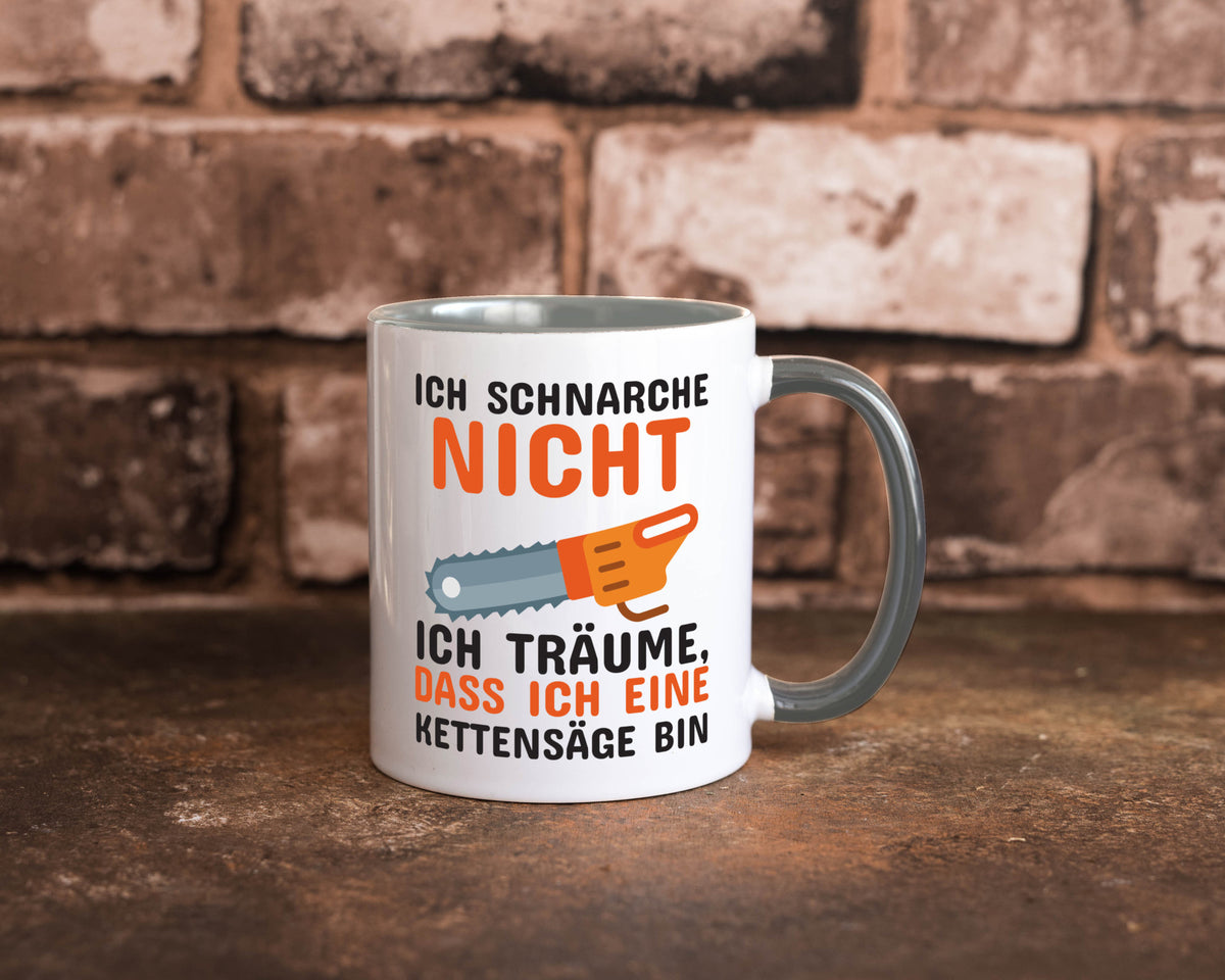 Ich schnarche nicht lustiger Spruch Geschenk Humor Geschenkidee Tasse
