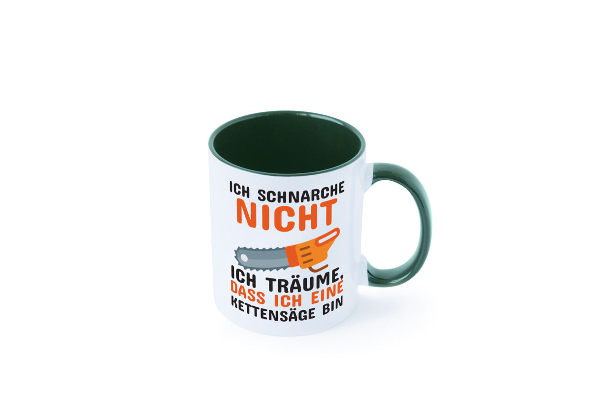 Ich schnarche nicht lustiger Spruch Geschenk Humor Geschenkidee Tasse