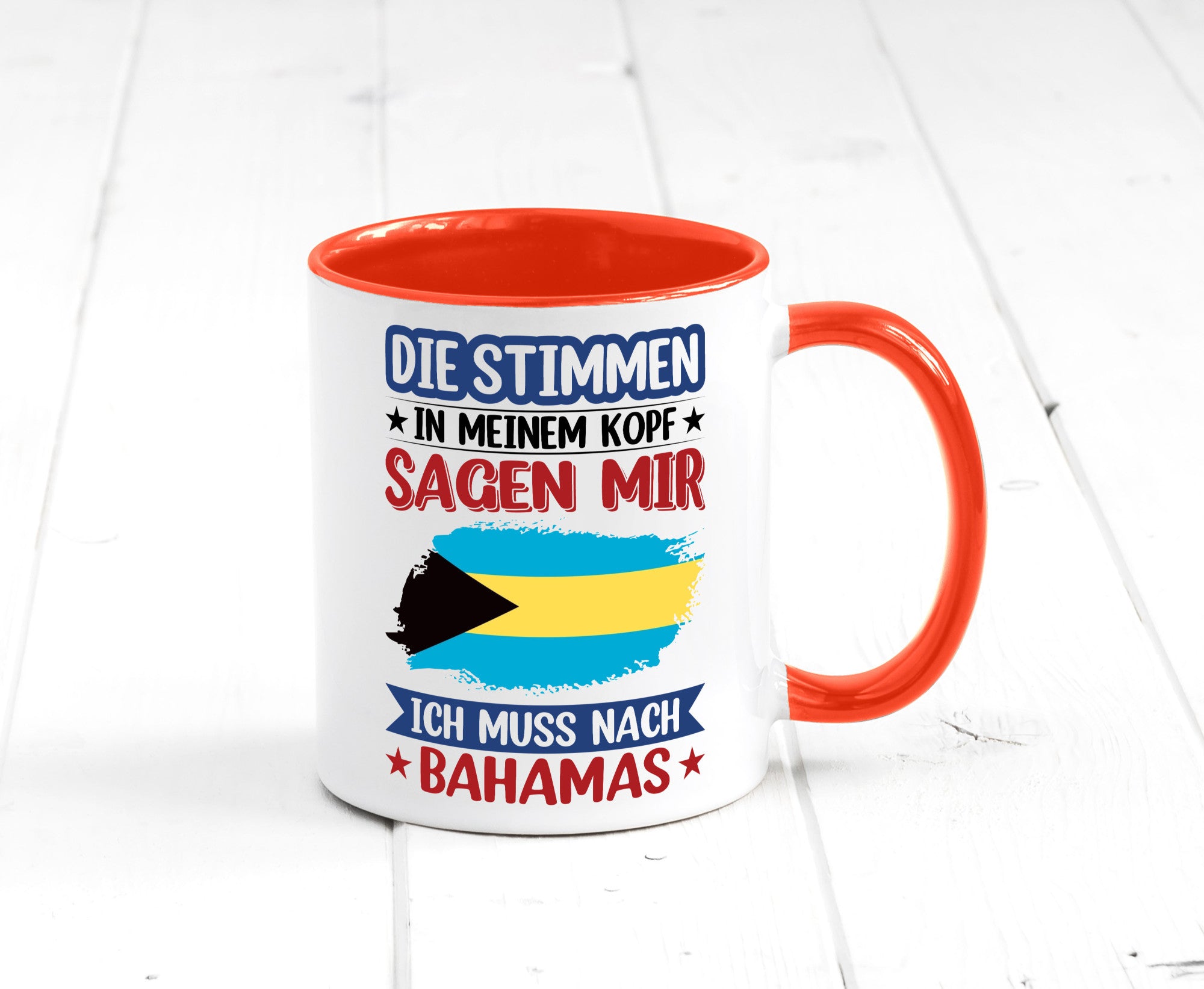 Bahamas | Urlaub Stimmen in meinem Kopf Traumland Geschenk Humor Geschenkidee