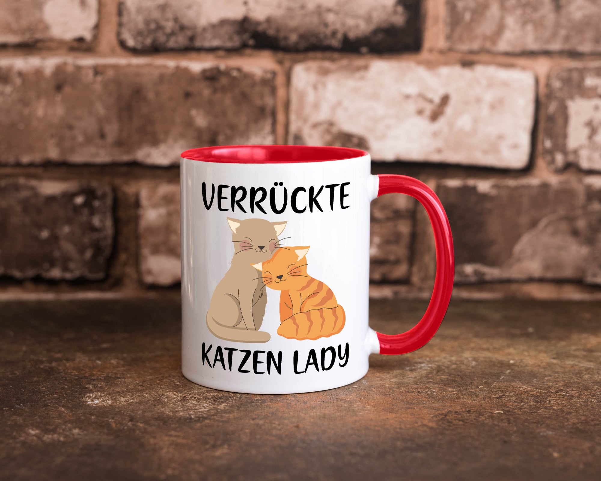 Verrückte Katzen Lady | Ich liebe Katzenliebhaber Geschenk Tierliebhaber Humor