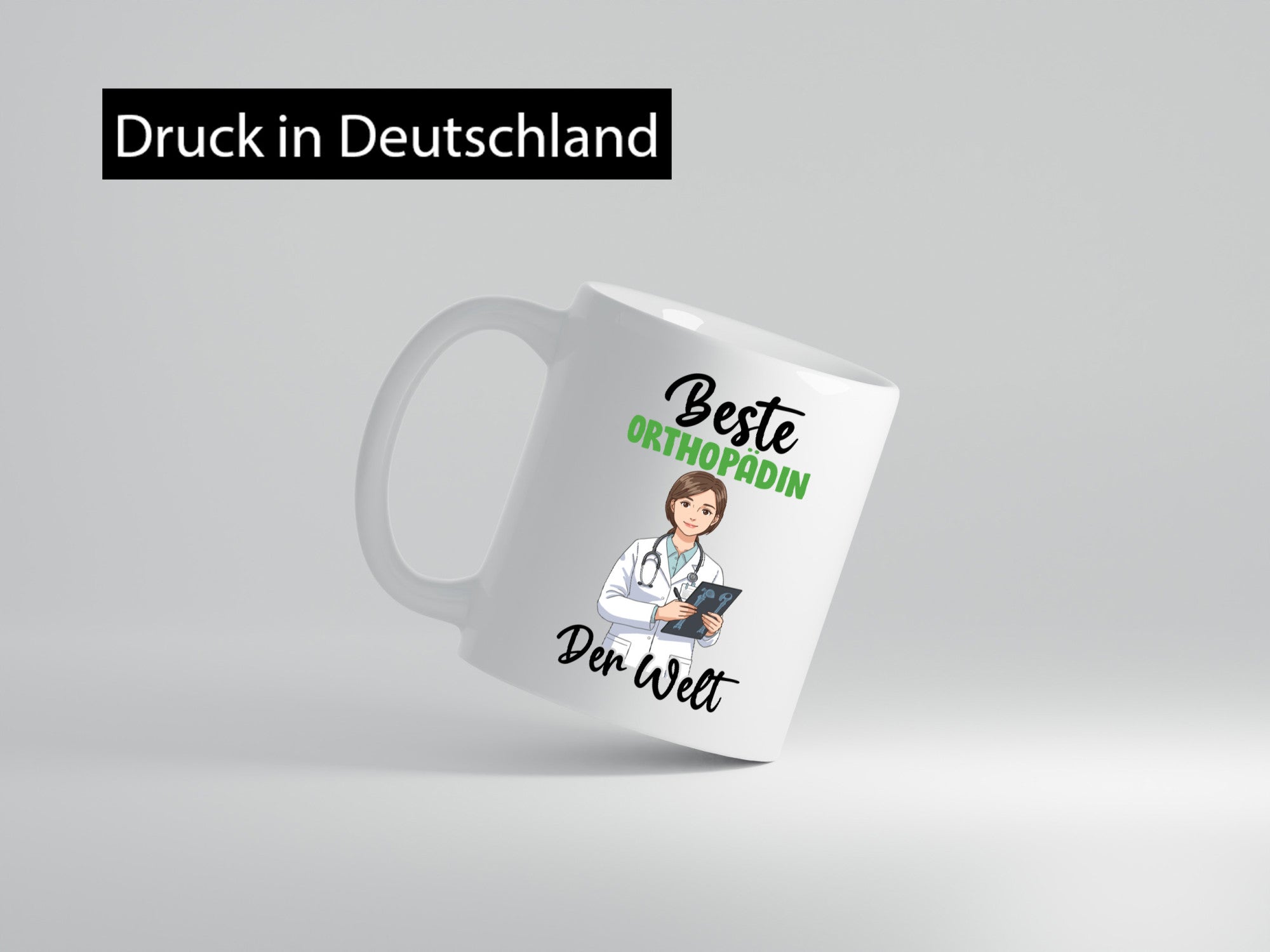 Beste Orthopädin |Orthopädie v2 Geschenkidee Humor Tasse