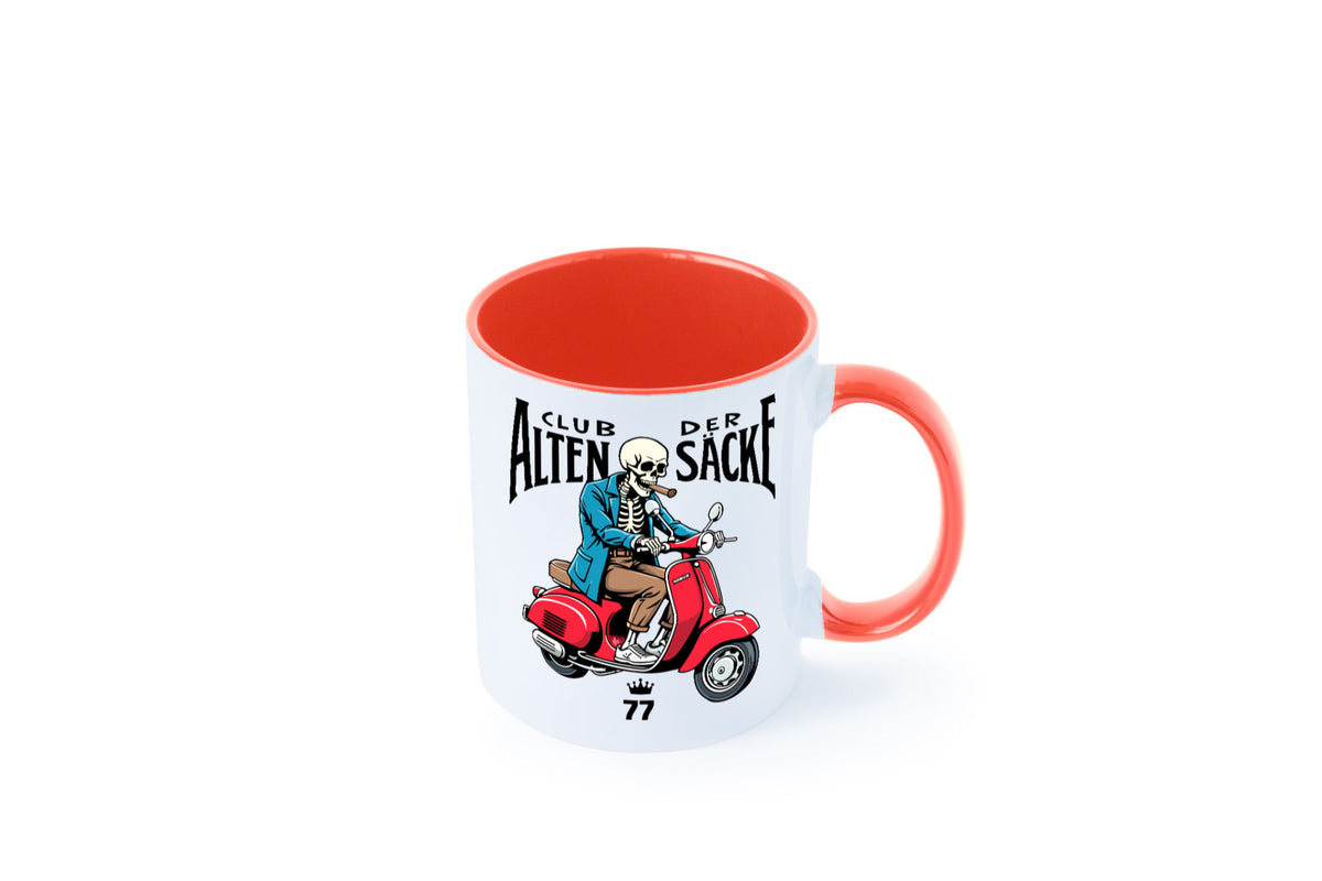 77. Geburtstag | 77 Jahre Club der alten Säcke v2 lustiger Spruch Geschenk Tasse