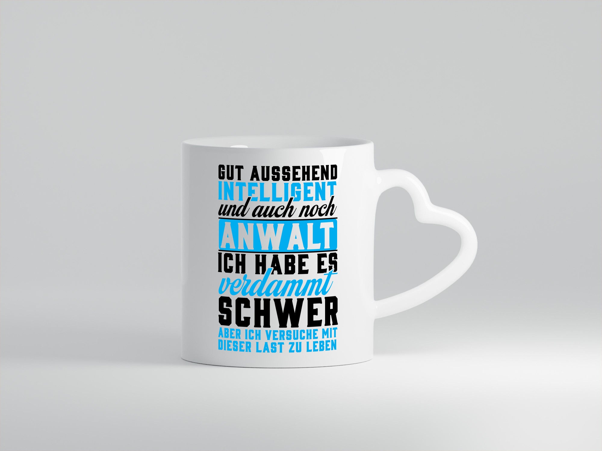 Gut aussehender Anwalt | Gericht Geschenkidee Humor Tasse