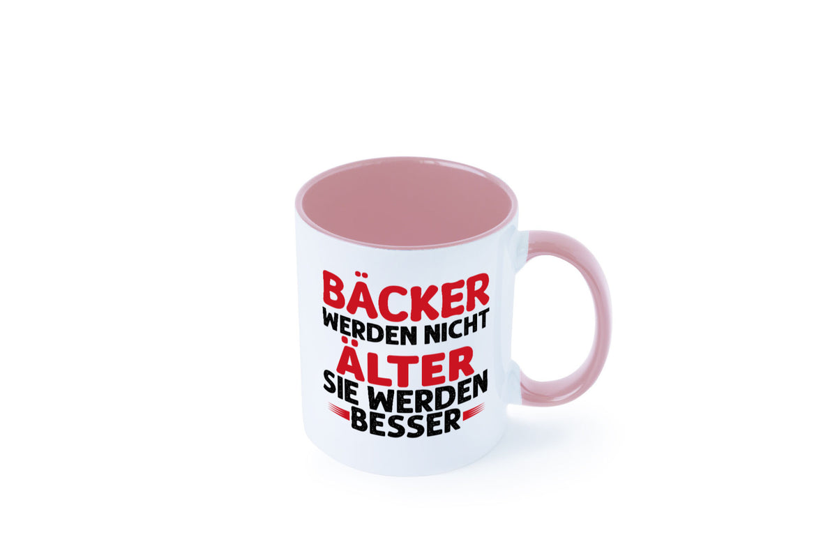 Bäcker werden nicht älter Sie besser lustig Humor Geschenkidee Geschenk Tasse