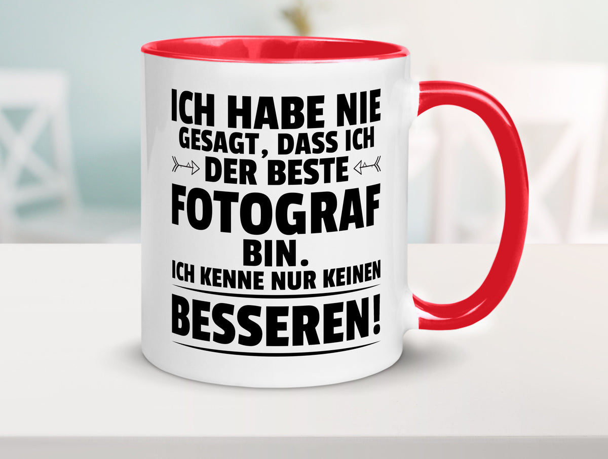 Keinen Besserer Fotograf | Fotografie Kamera Geschenkidee Humor Tasse