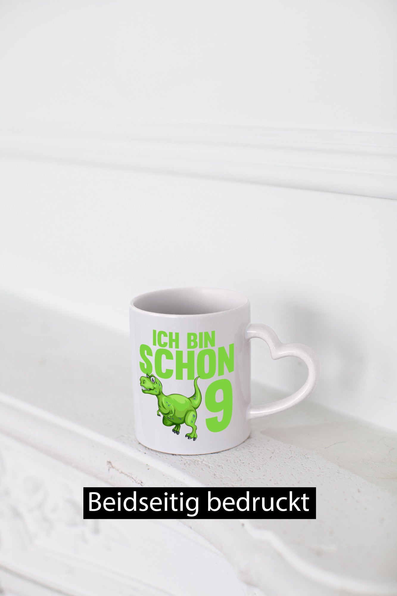 9. Geburtstag | 9 Jahre Dino Dinosaurier Geschenkidee Humor Tasse