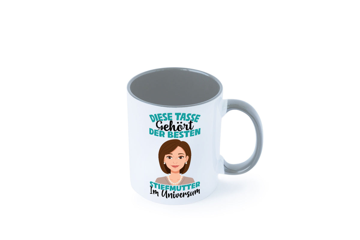 Im Universum: Stiefmutter | Stieftochter Beste Geschenk Familie Geschenkidee Tasse