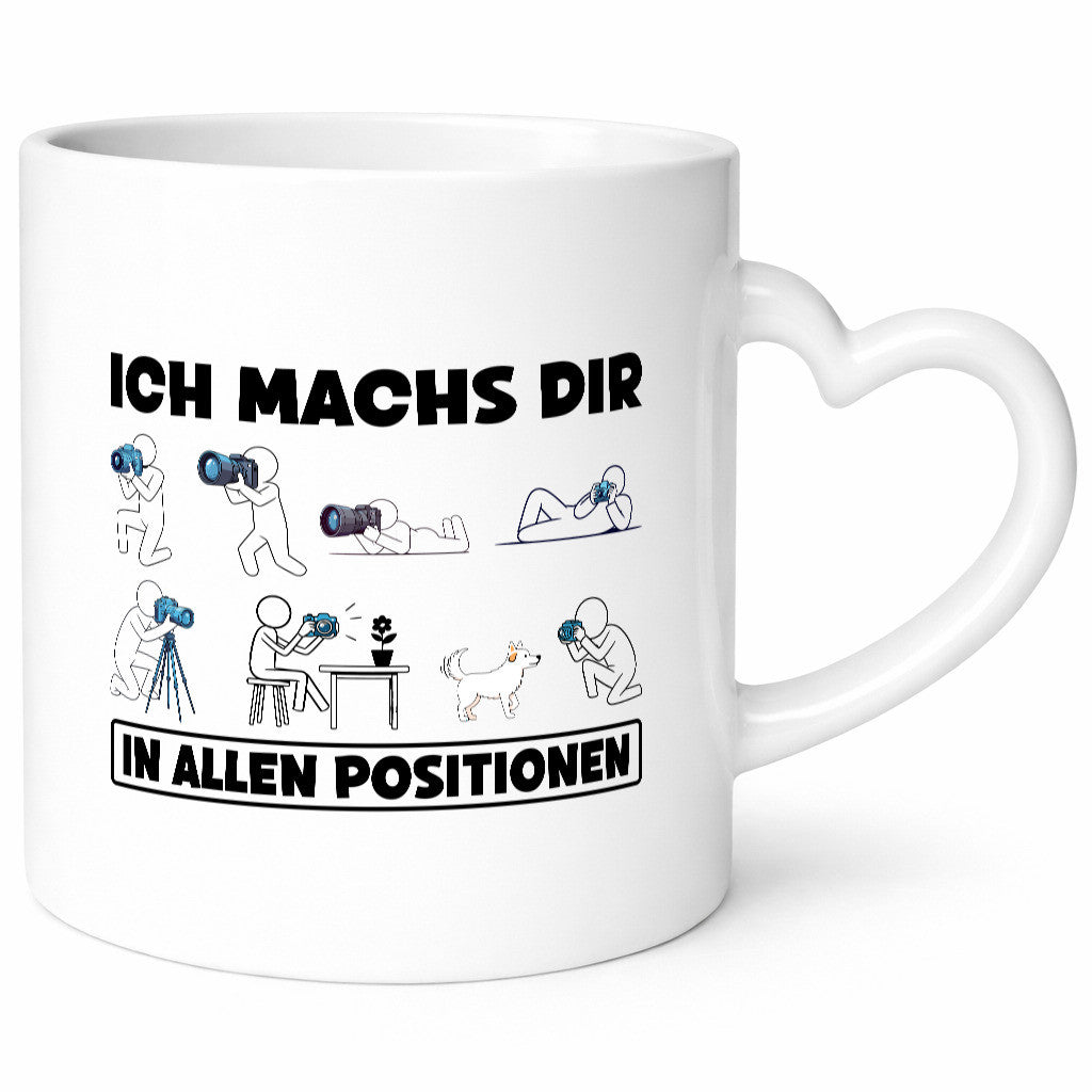 Ich machs dir in allen Positionen | Fotograf Fotografie v2 lustiger Spruch