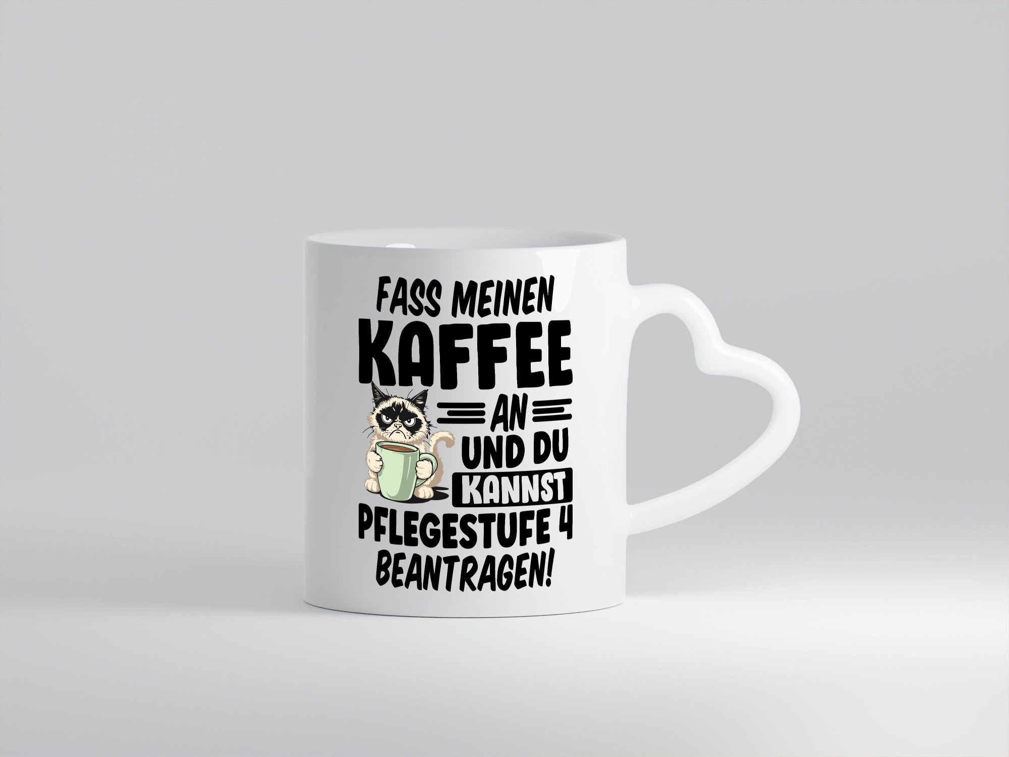 Fass meinen Kaffee an | Pflegestufe 4 Krankenschwester v5 Humor Geschenkidee