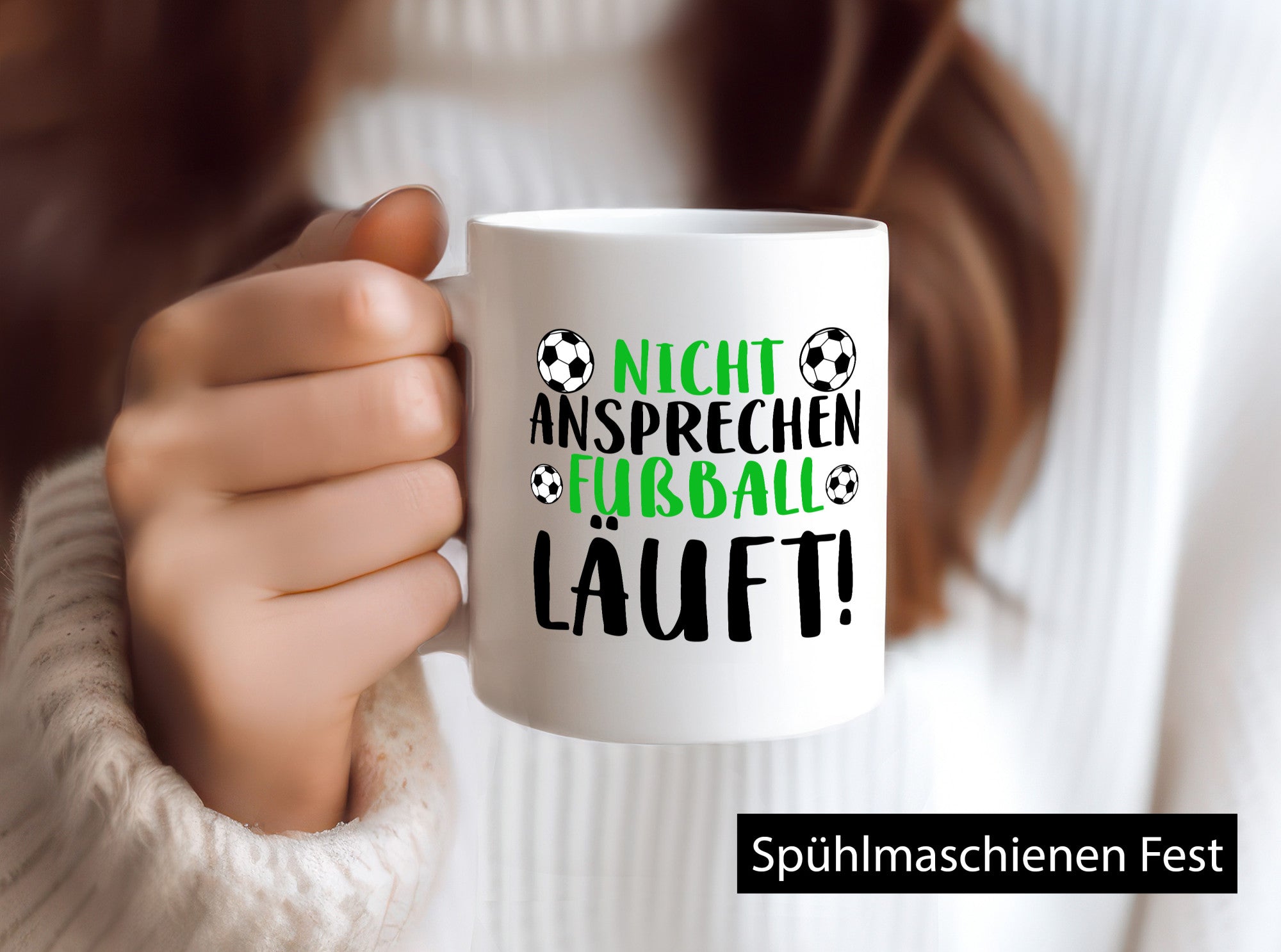 Nicht ansprechen Fußball läuft | Fußballfan Sport Kicker Humor Geschenkidee