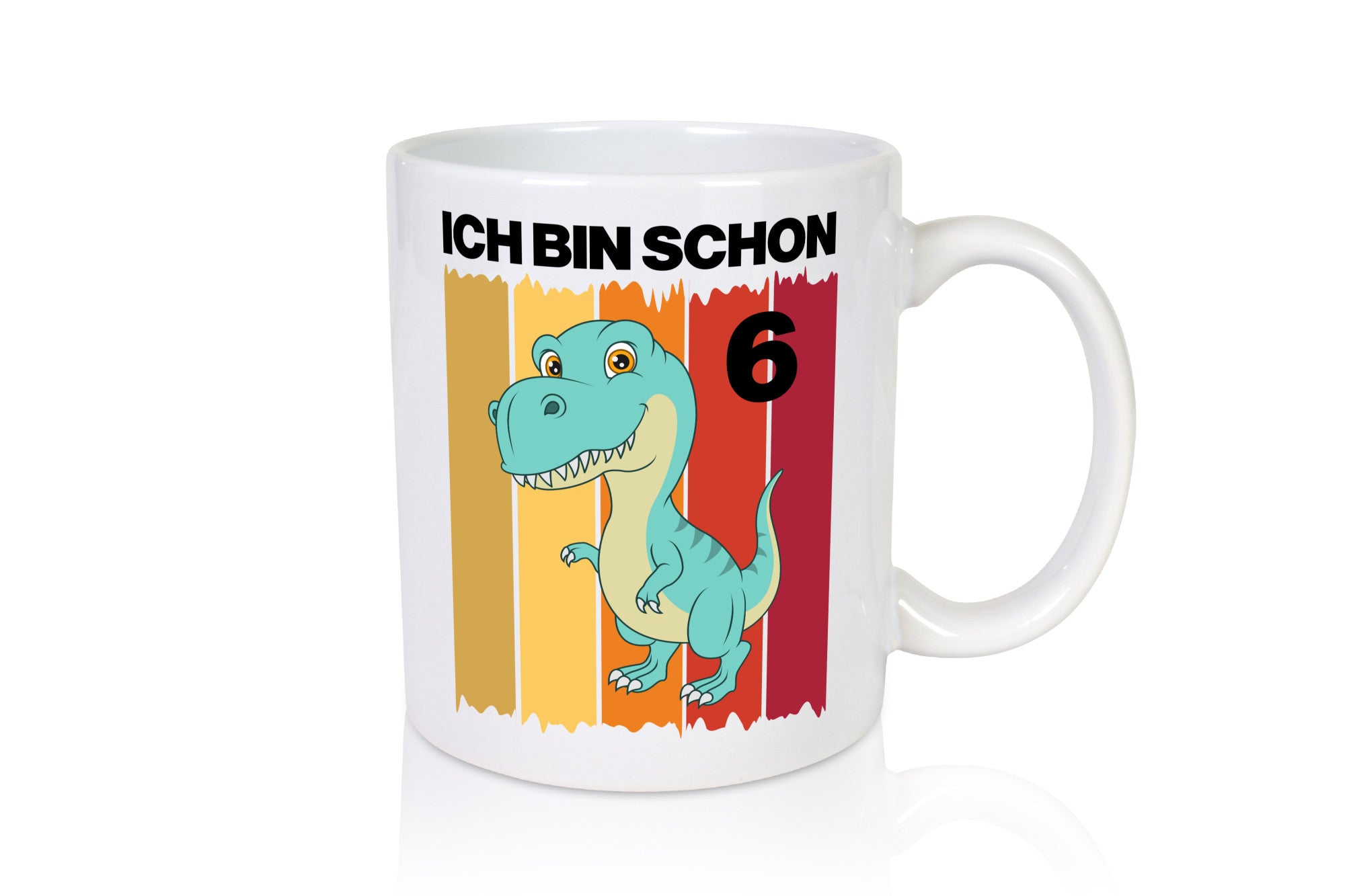 6. Geburtstag | 6 Jahre Dinosaurier v2 lustiger Spruch Geschenk Geschenkidee