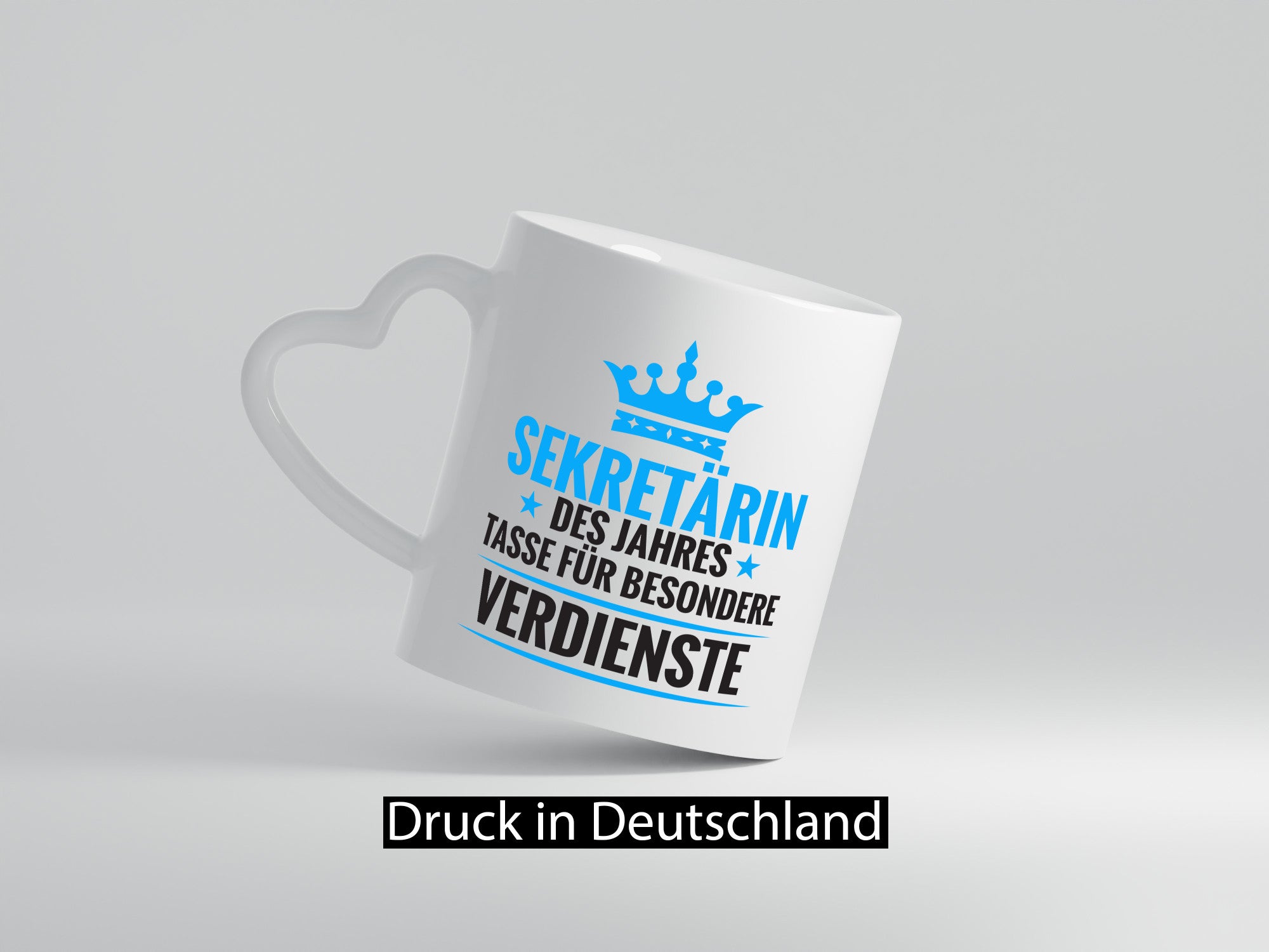 Besonderer Verdienst: Sekretärin | Büro Humor Arbeit Kollegen Geschenkidee Tasse