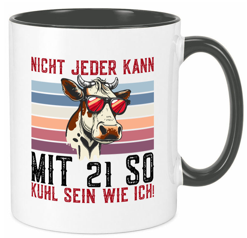Mit 21 so gut aussehen | 21. Geburtstag Landwirt Bauer v2 Humor Geschenkidee