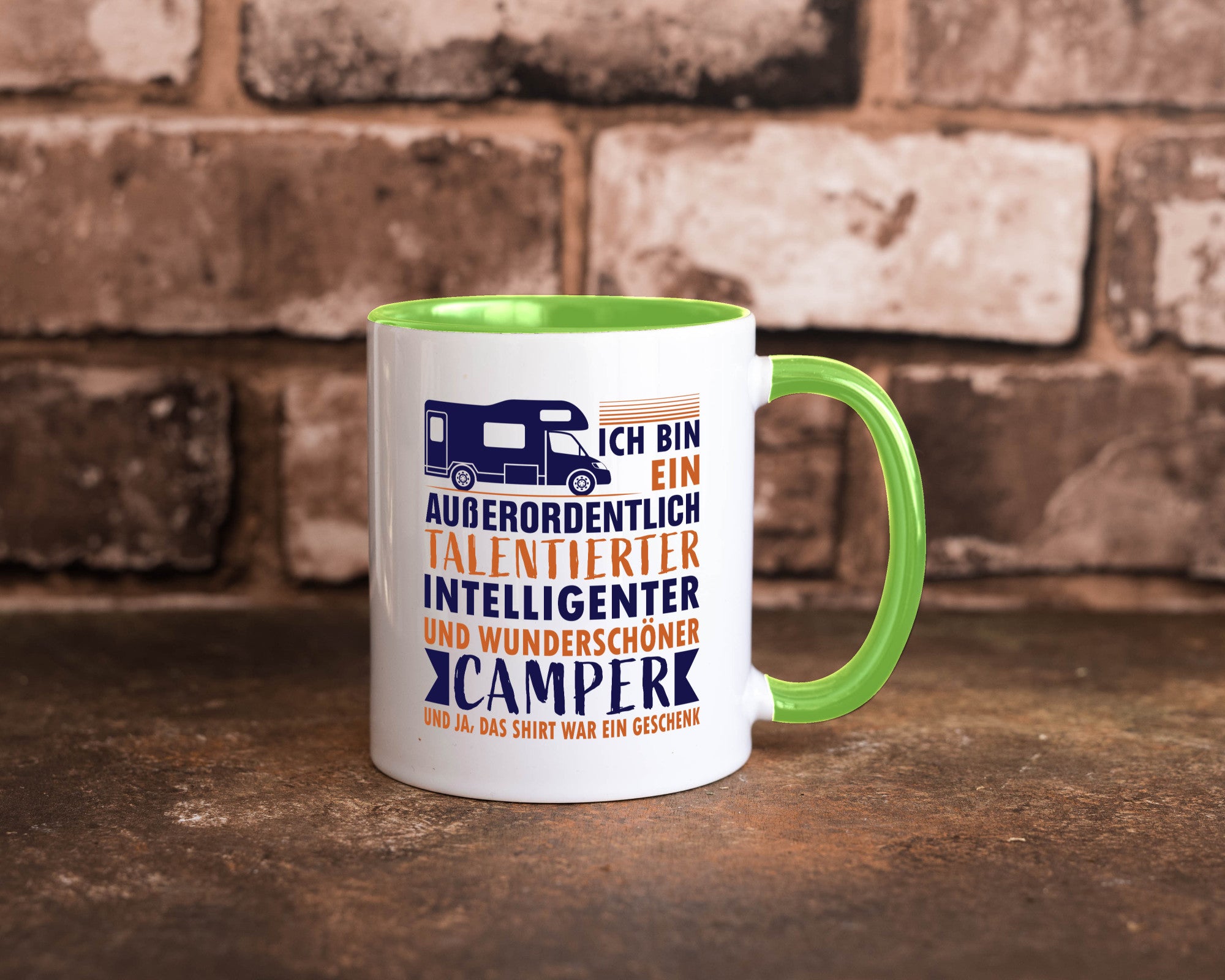 Talentierter | Intelligenter Wunderschöner Camper lustiger Spruch Geschenk