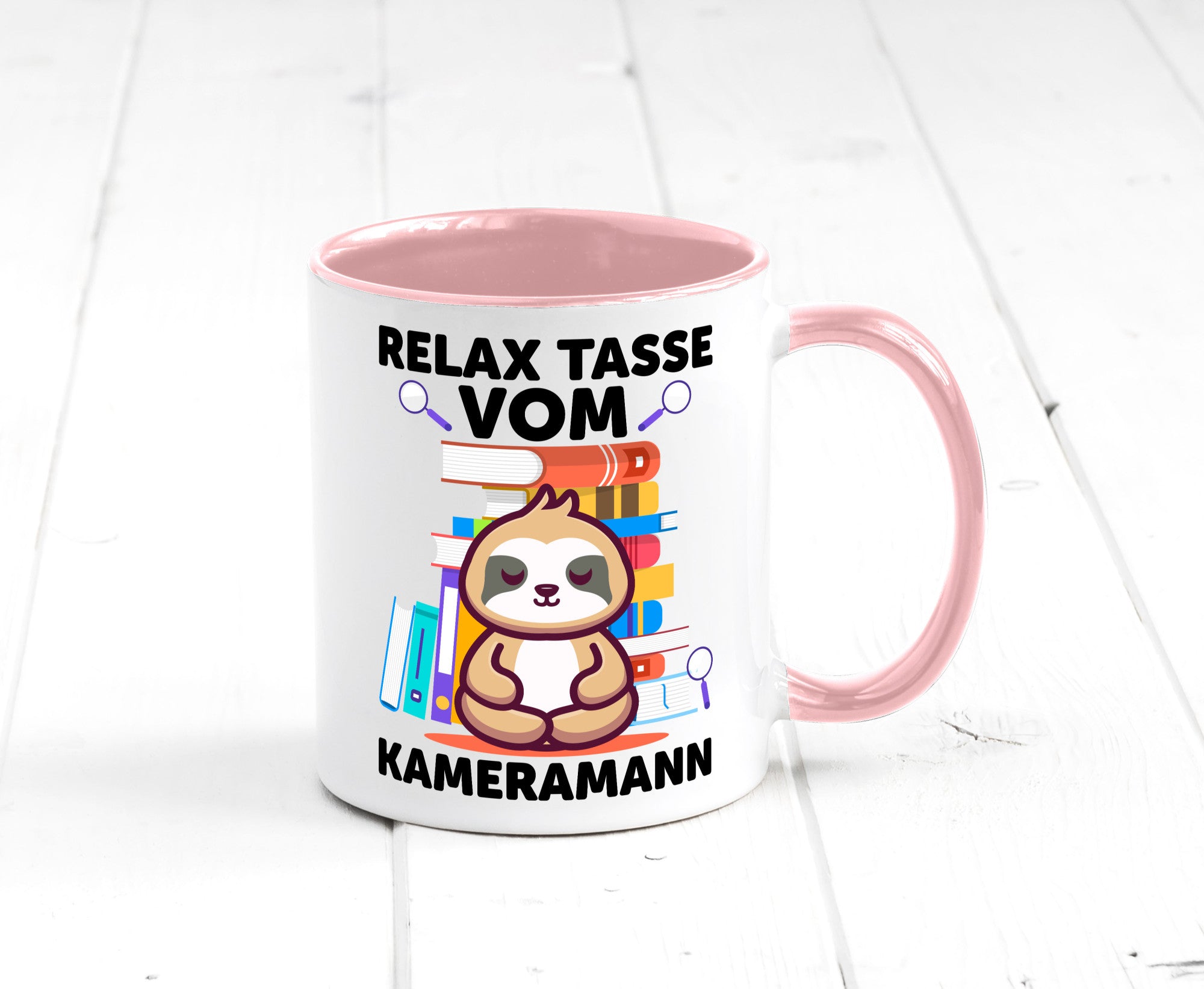 Relax Tasse: Kameramann | Kamera Humor Geschenkidee Tasse
