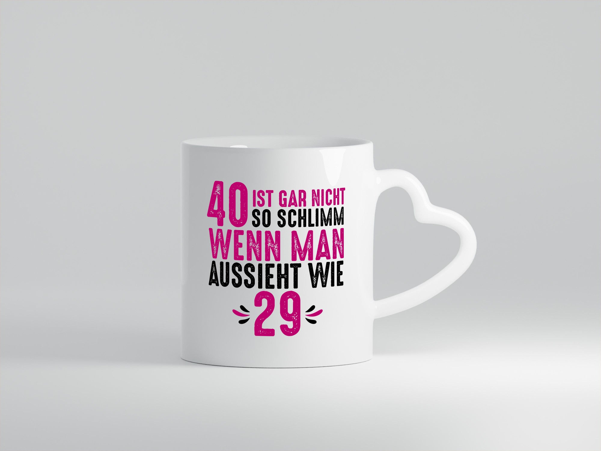 40. Geburtstag | aussehen wie 29 Jung halten Geschenk Geschenkidee lustiger