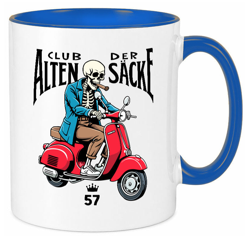 57. Geburtstag | 57 Jahre Club der alten Säcke v2 Geschenk Geschenkidee Tasse