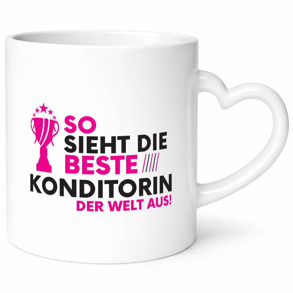 Die Weltbeste Konditorin | Konditorei lustig Humor Geschenkidee Geschenk Tasse