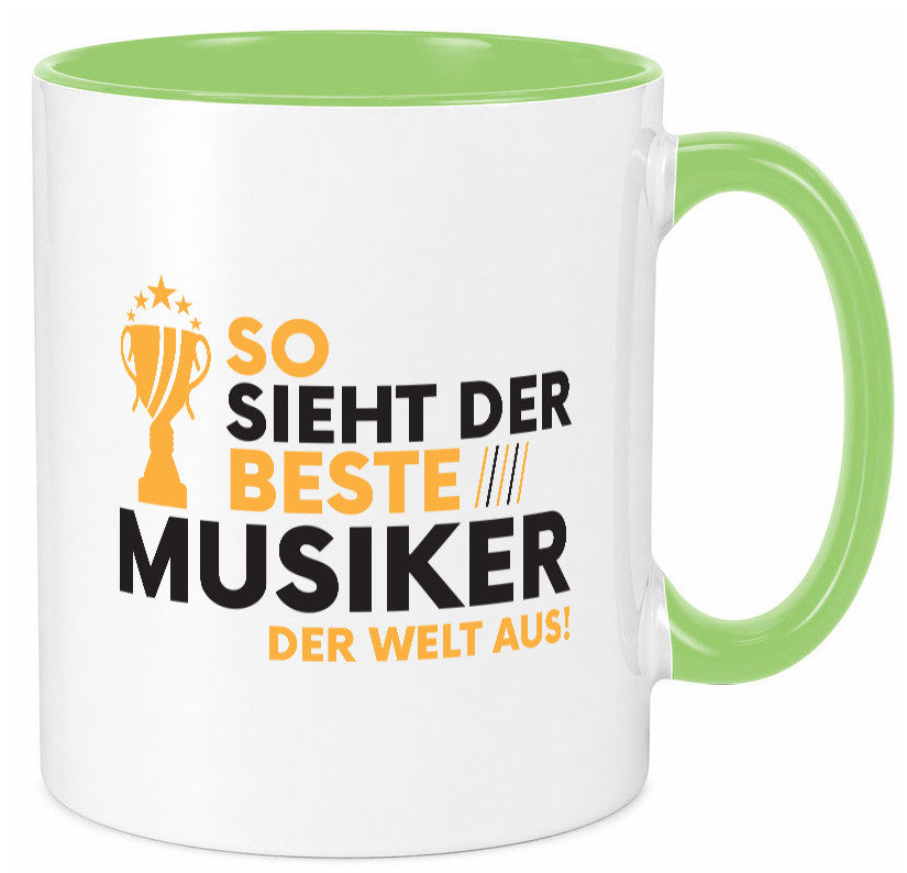 Der Weltbeste Musiker | Musik Musikant lustig Humor Geschenkidee Geschenk Tasse