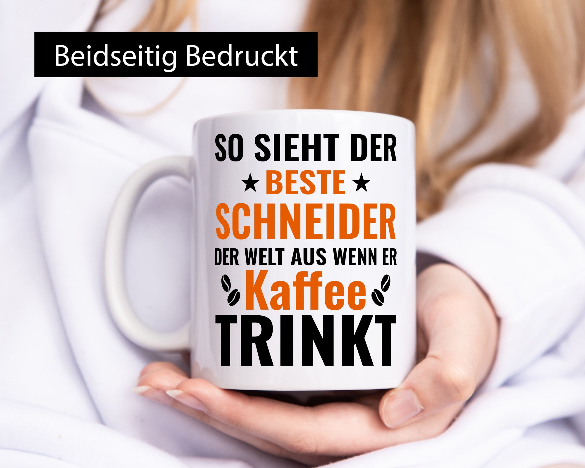 Kaffee trinkt: Schneider | Beruf Schneiderei lustiger Spruch Geschenk Arbeit