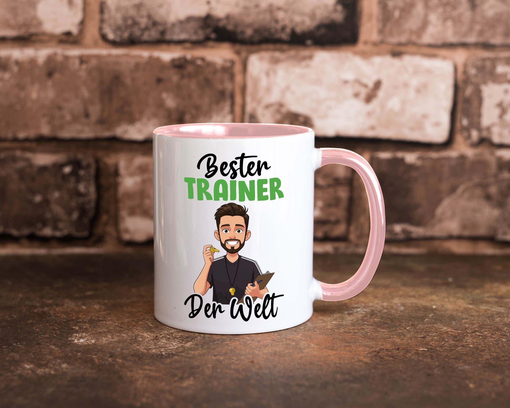 Bester Trainer | Verein Sport v2 Humor Geschenkidee Tasse