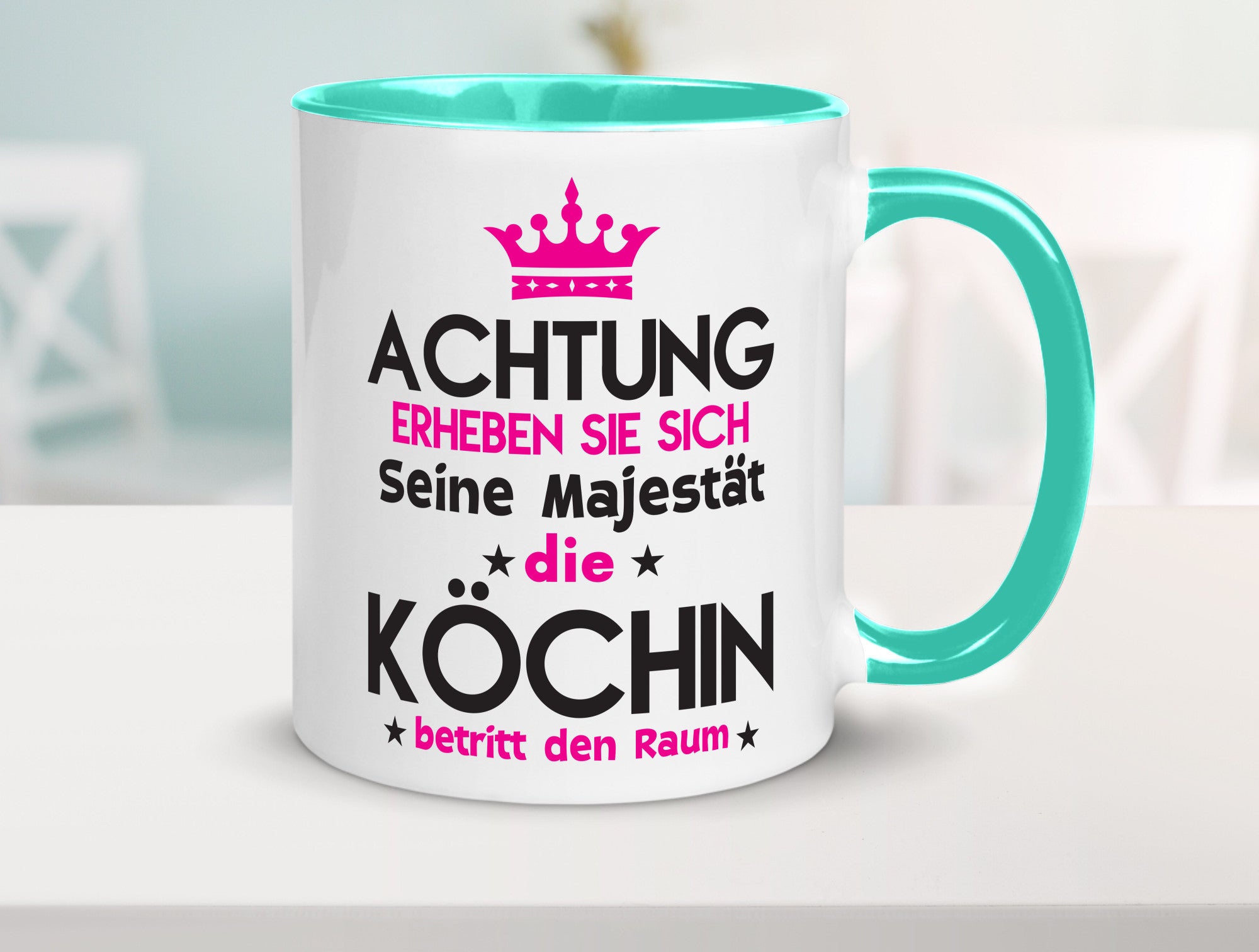Seine Majestät Köchin | Chefköchin Chefkoch Humor Arbeit Kollegen Büro