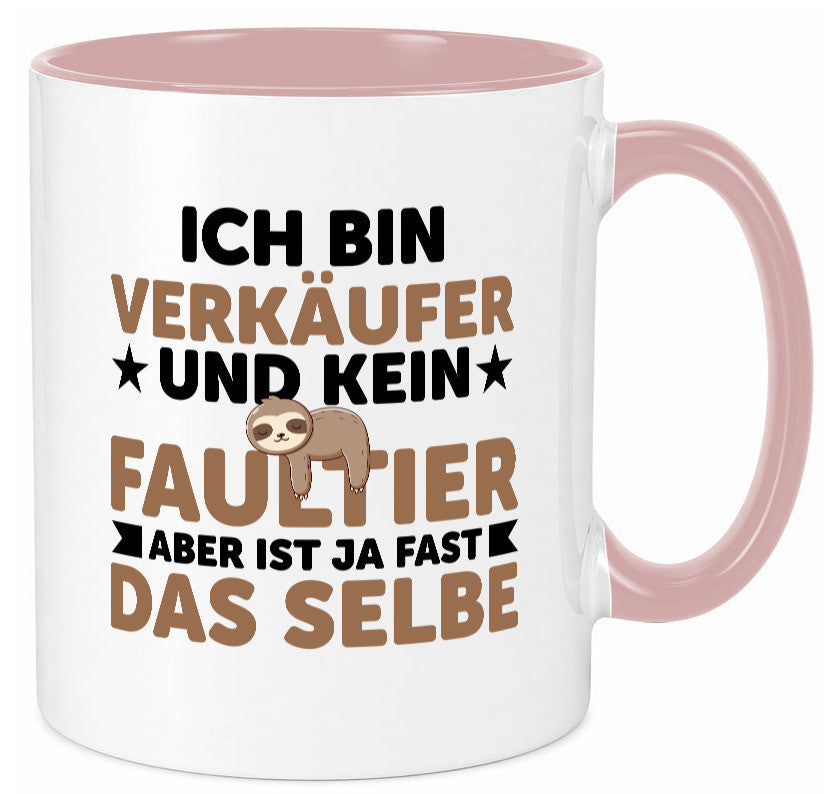 Ich bin kein Faultier: Verkäufer | Kollege Verkaufsjob v2 lustig Arbeit