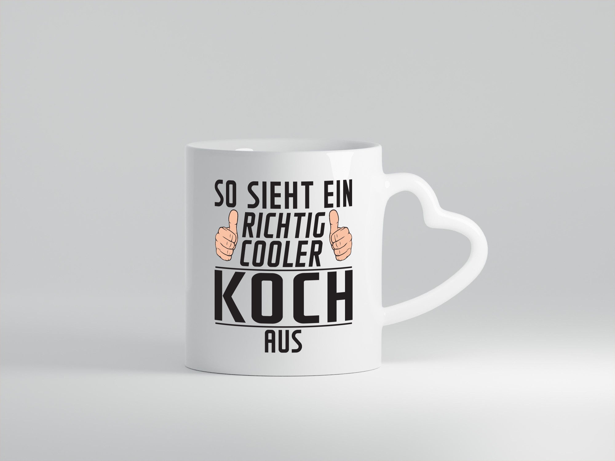 Richtig Cooler Koch | Chefkoch Humor Arbeit Kollegen Büro Geschenkidee Tasse