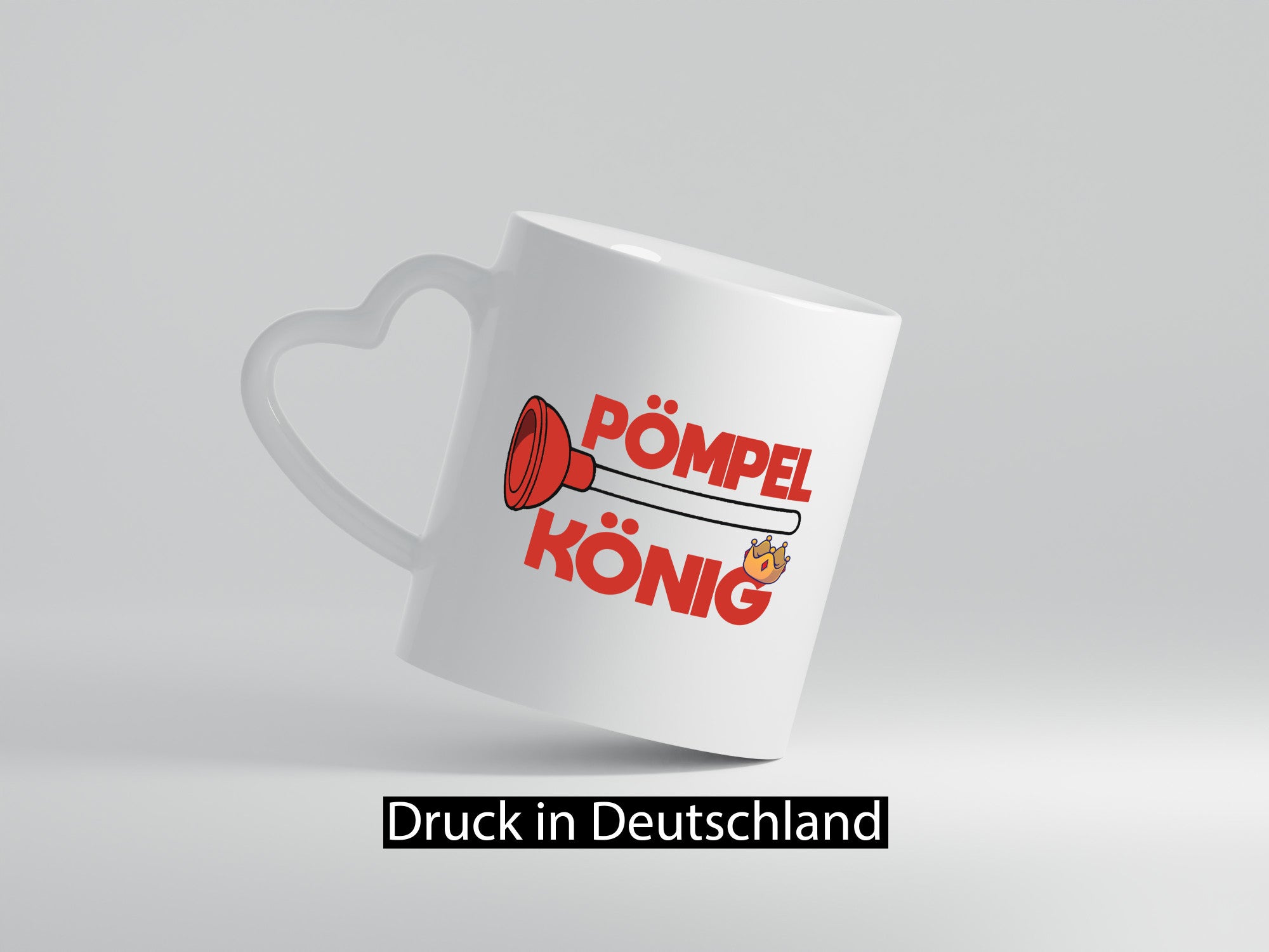 Pömpel König | Klo Verstopft Kloreiniger lustig Humor Geschenkidee Geschenk