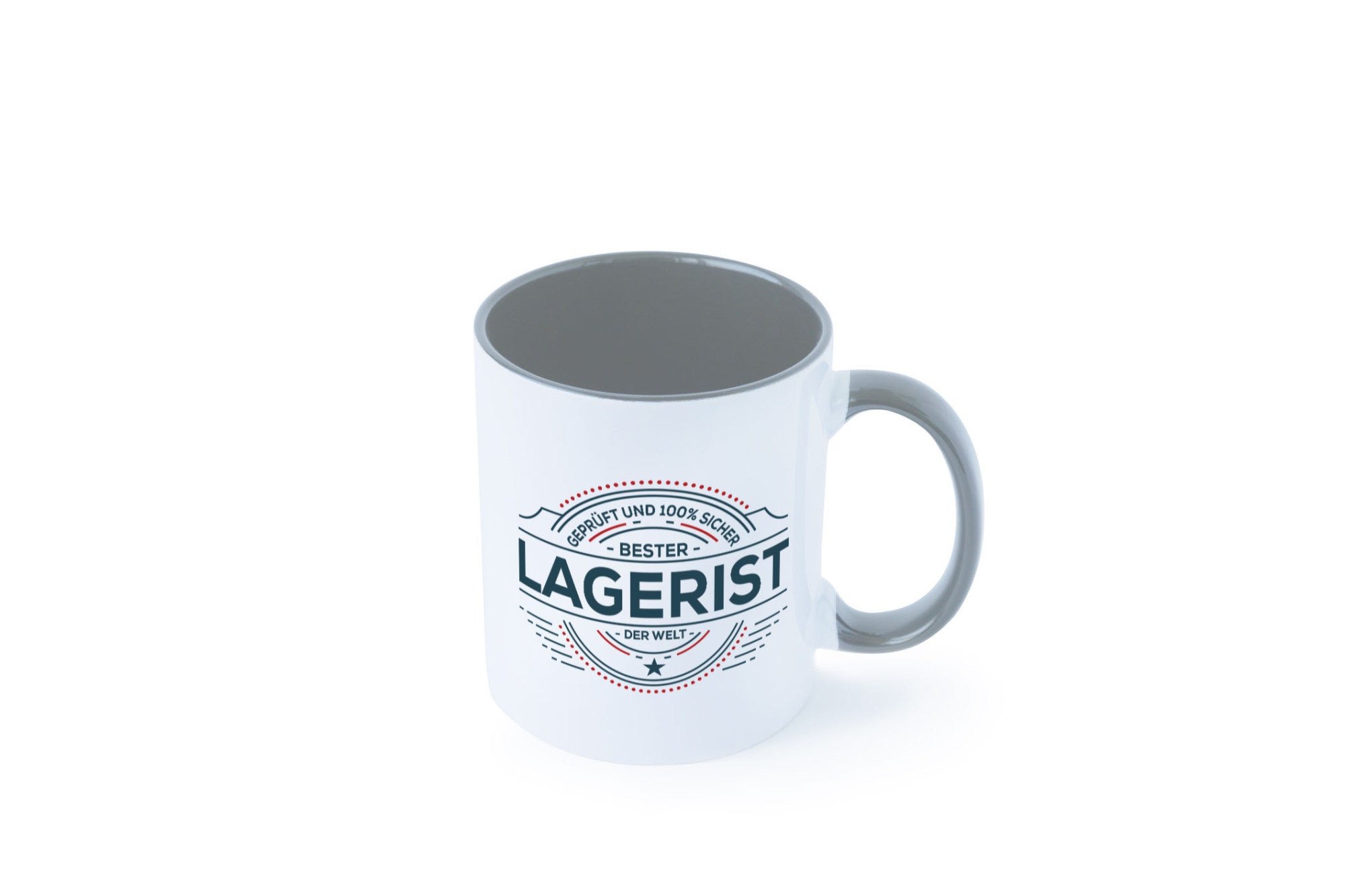 Geprüft und sicher: Lagerist | Lageristen Lager Arbeiter lustiger Spruch