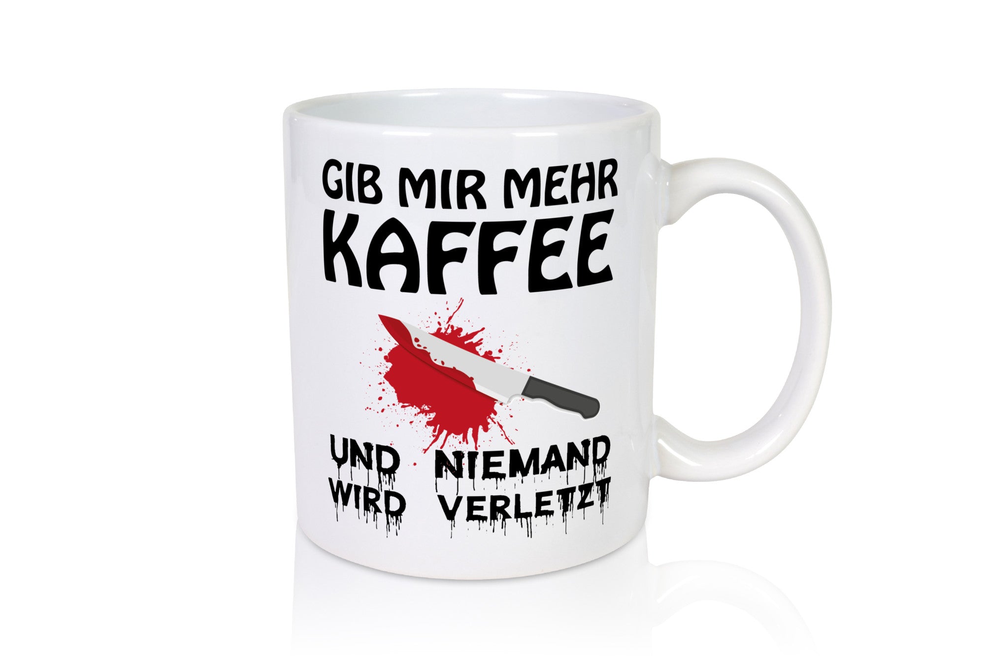 Gib mir mein Kaffee Geschenk Humor Geschenkidee lustiger Spruch Tasse