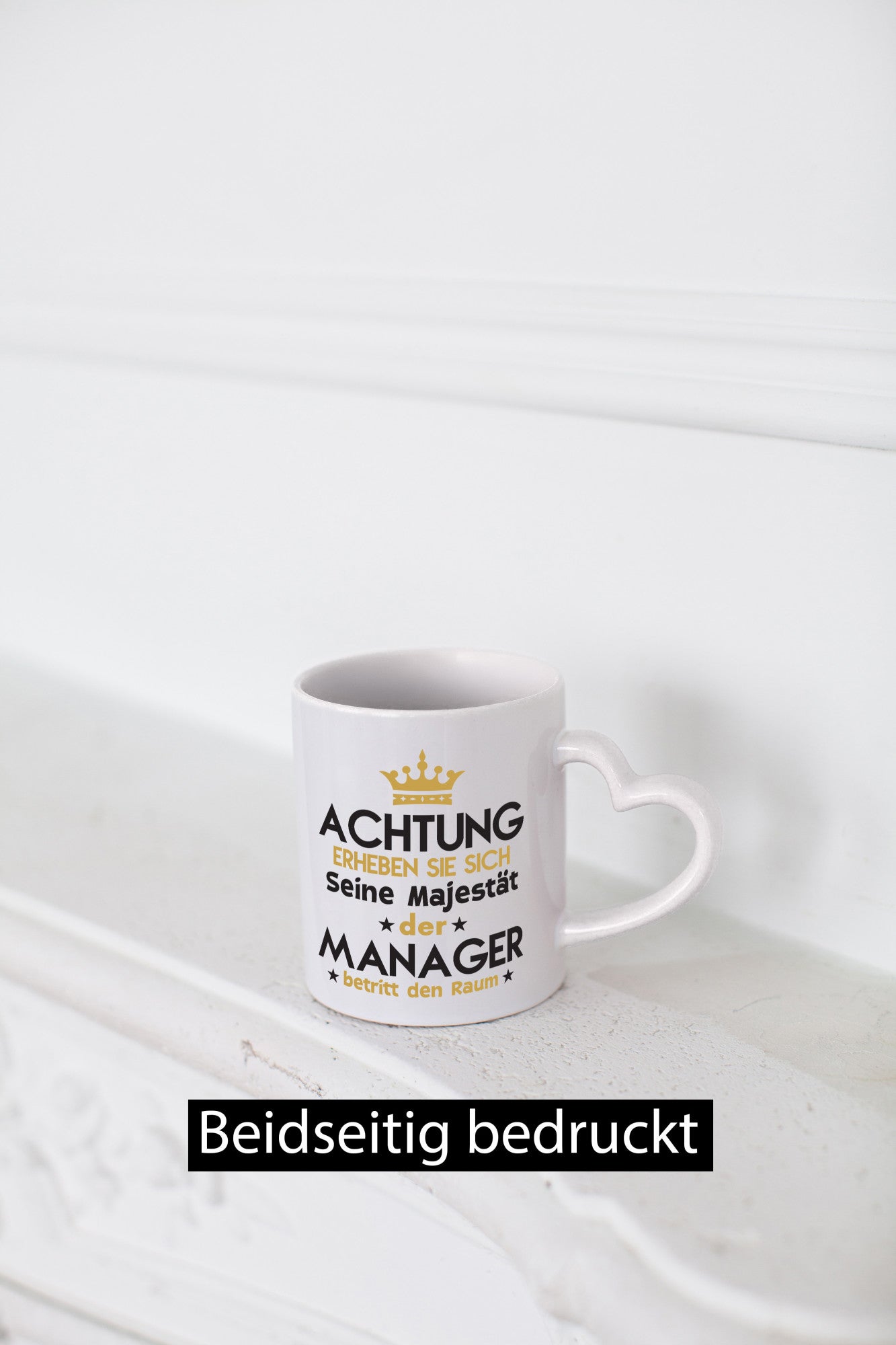 Seine Majestät Manager | Management Geschenk Humor Geschenkidee lustiger Spruch
